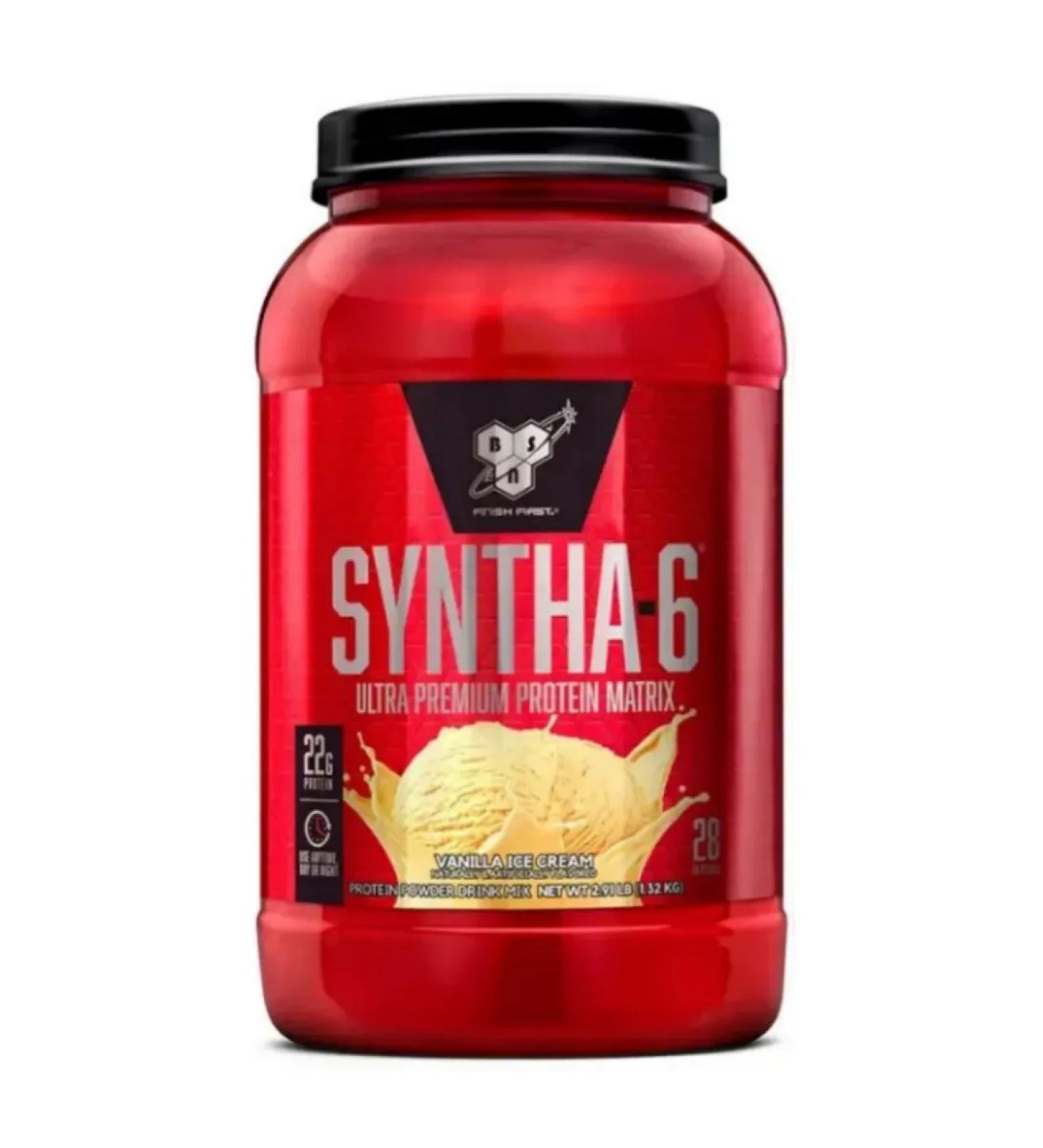 BSN Protein Syntha-6 1320 g vanilla ice cream - Buy Online on GoSupps.com