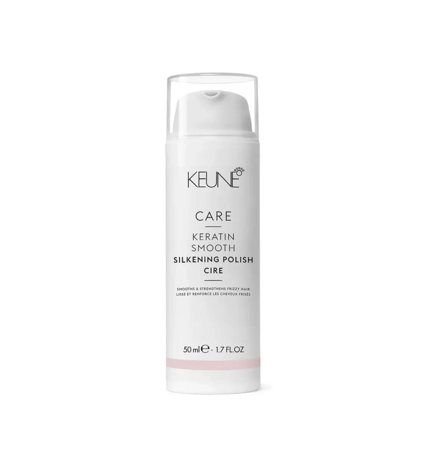 KEUNE Hair cream Keratin Smooth Silk Polish 50ml - Buy Online on GoSupps.com