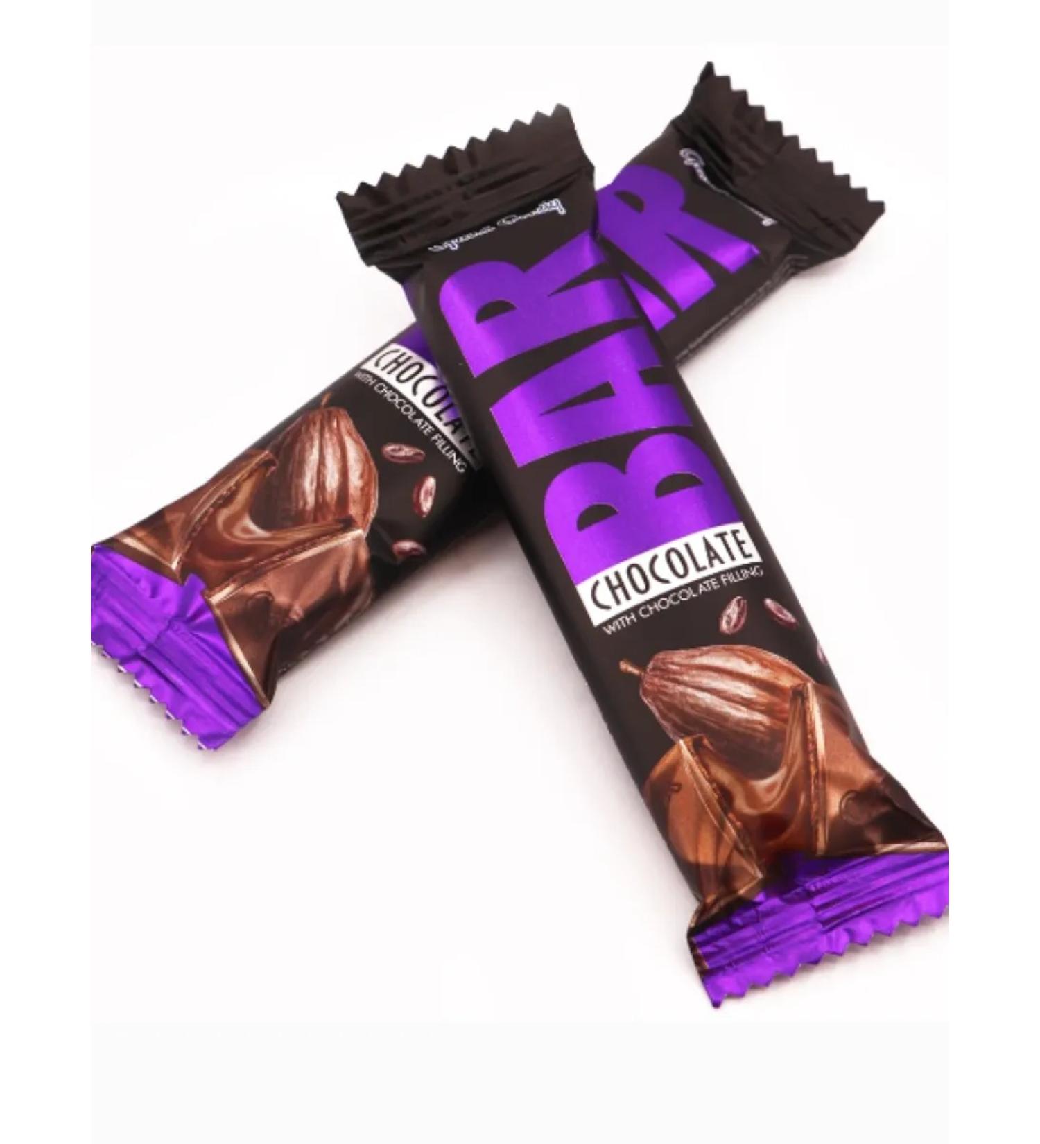 Grand Candy A bar with chocolate filling 2 x 50 g