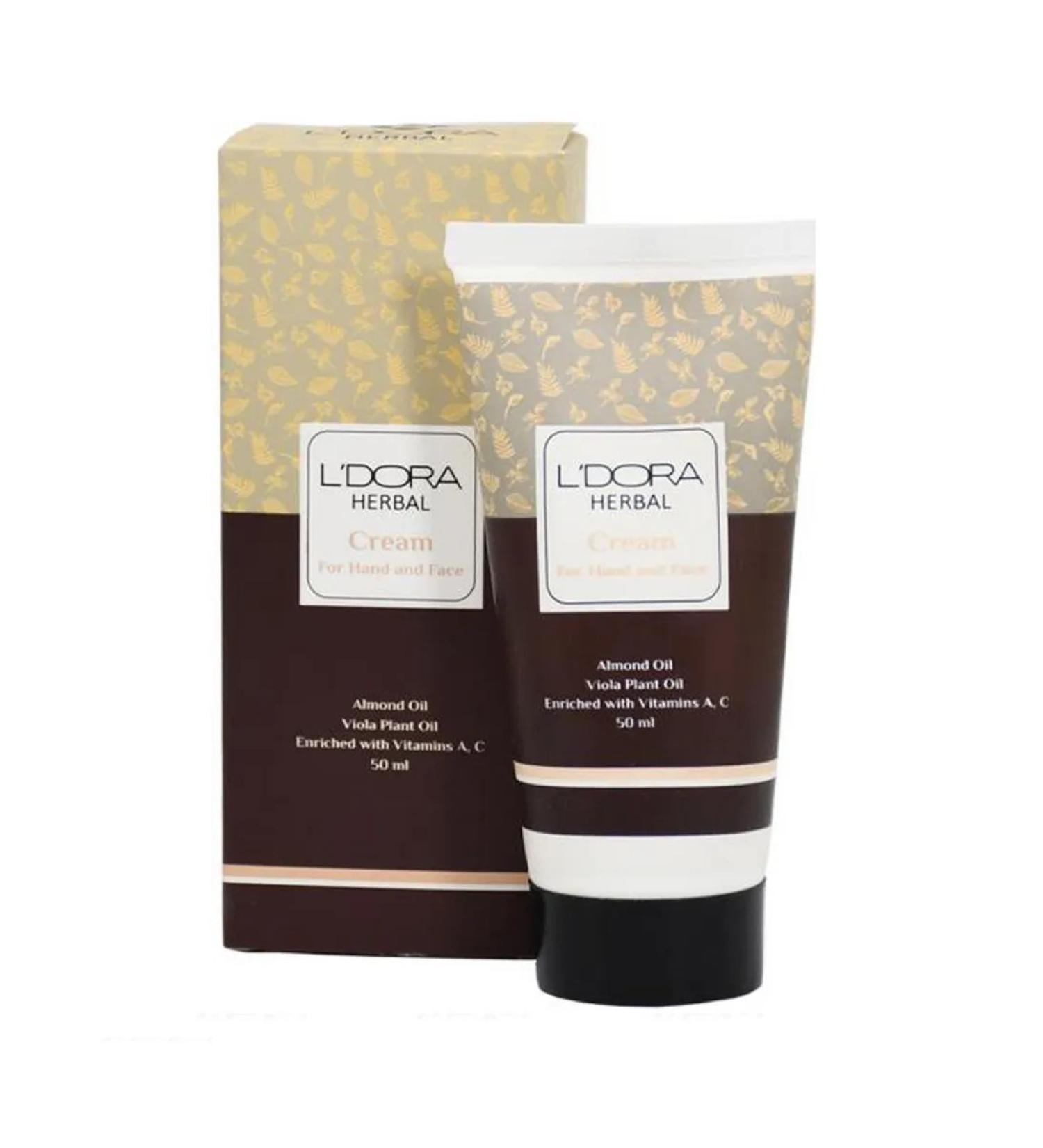 L'DORA Softening and moisturizing herbal cream for hand and face - Buy Online on GoSupps.com