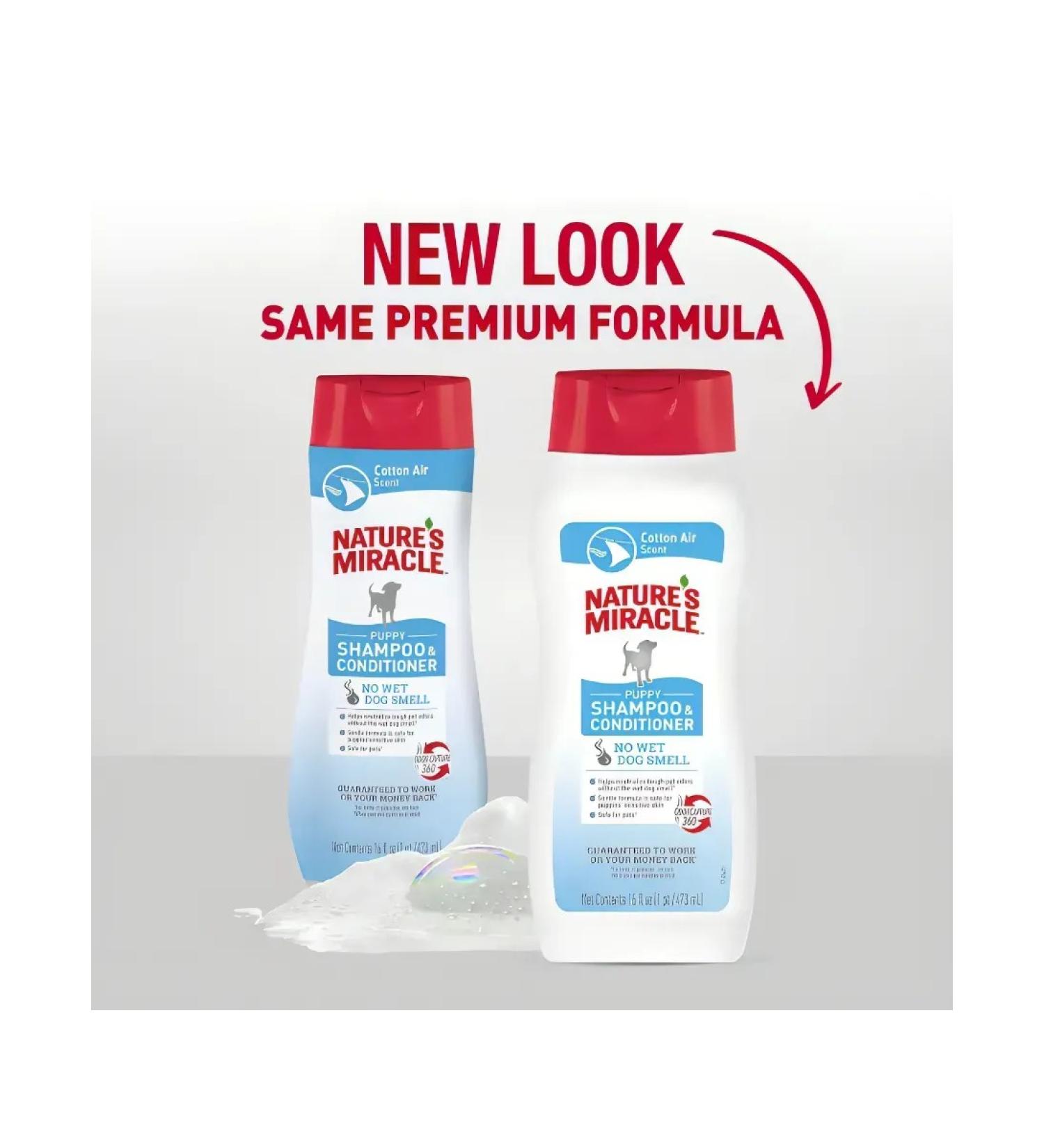 Nature's Miracle Natures Miracle Shampoo Contractor for puppies 473 ml - Buy Online on GoSupps.com