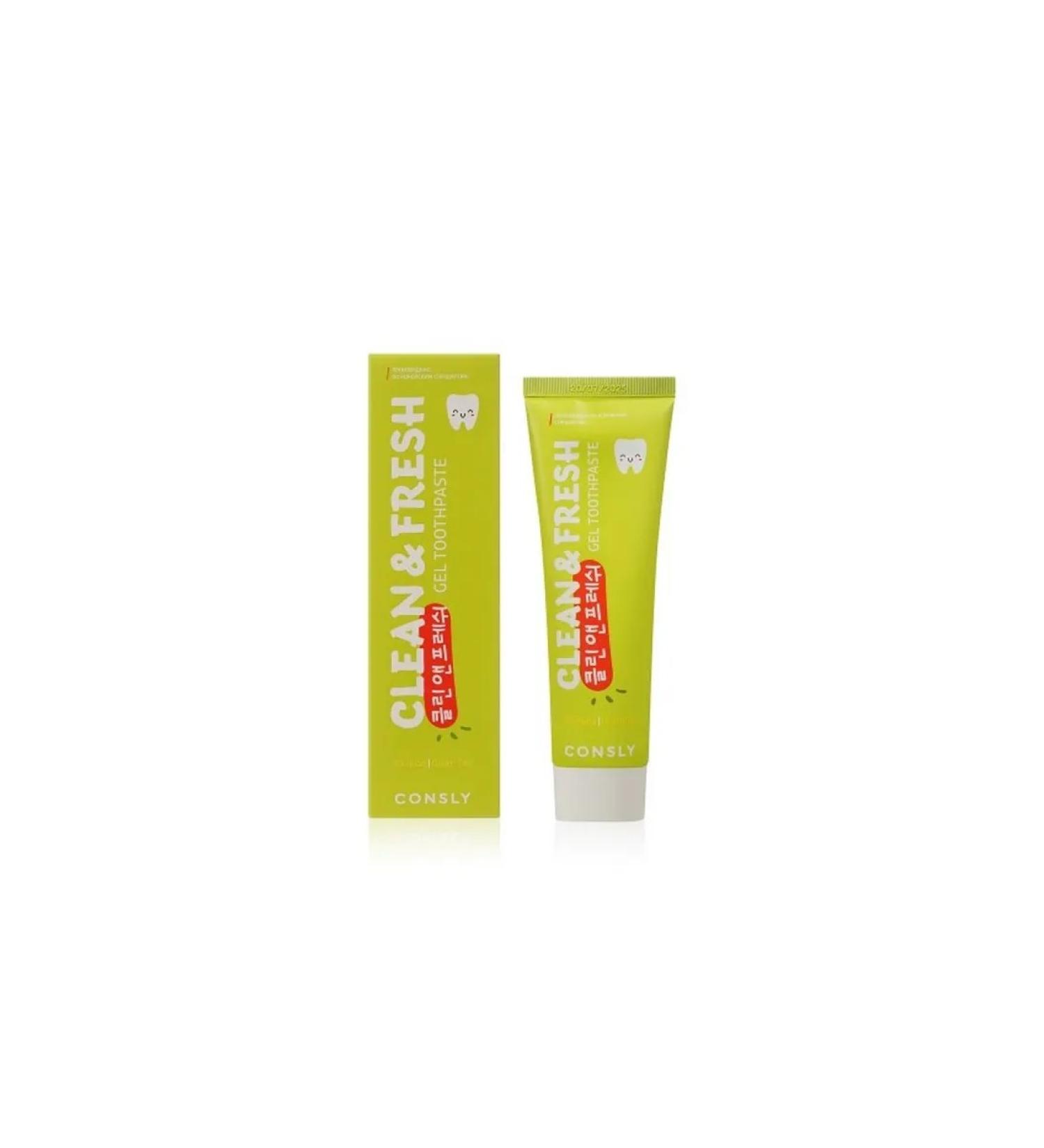 CONSLY Clean & Fresh toothpaste with bamboo extract and - Buy Online on GoSupps.com