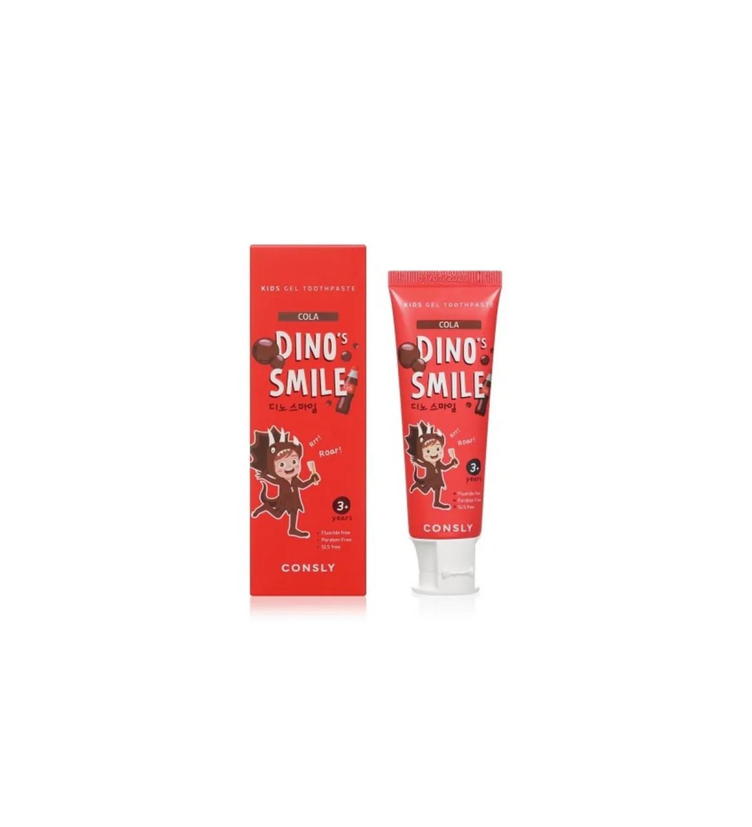 CONSLY Children's gel toothpaste Dino ' s smola from - Buy Online on GoSupps.com