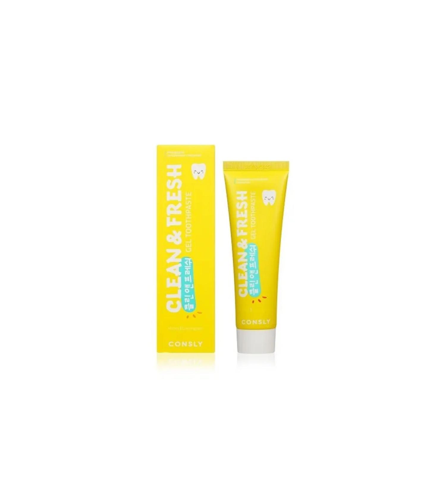 CONSLY Clean & Fresh toothpaste with honey extract and - Buy Online on GoSupps.com
