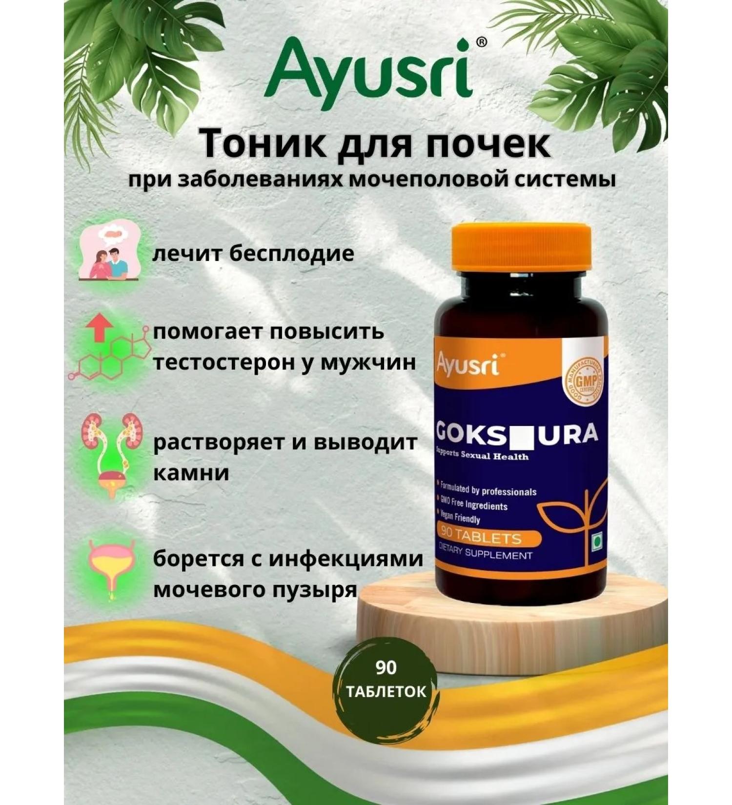 Ayusri Kidney tonic 90 tab