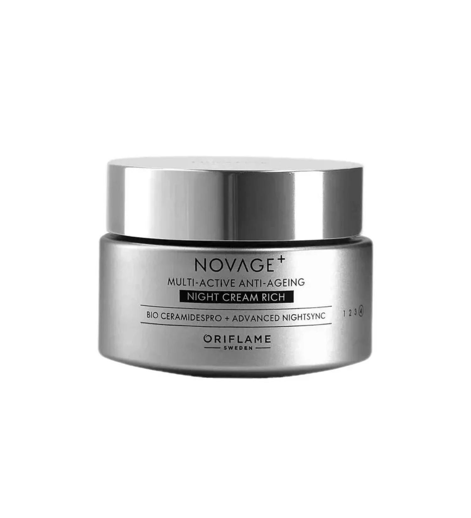 Oriflame Saturated Multiastal Novage Night Cream - Buy Online on GoSupps.com