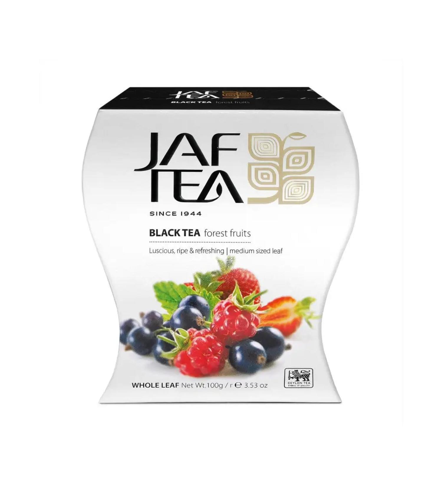 Jaf Tea Forest Fruit is black tea with AR. forest berries 100 g - Buy Online on GoSupps.com