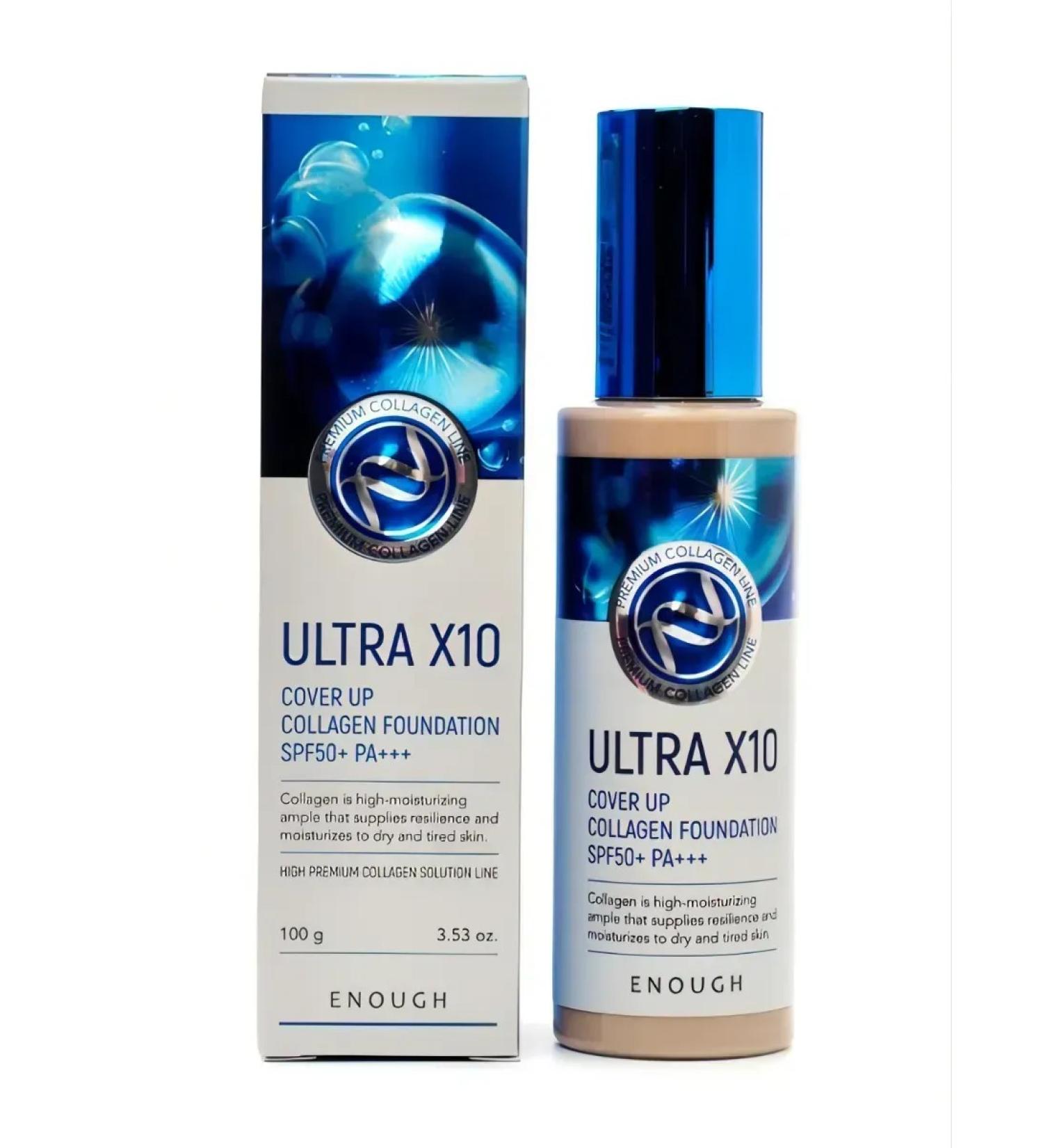 Korean cosmetics ENUGH Tonal Cream Ultra X10 - Buy Online on GoSupps.com