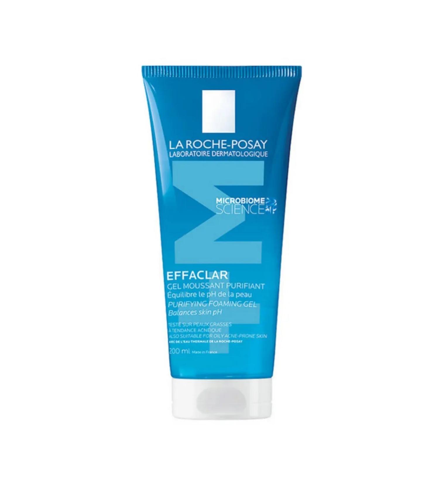 LA Roche-Posay Effaclar cleansing gel foaming for oily skin 200 ml - Buy Online on GoSupps.com