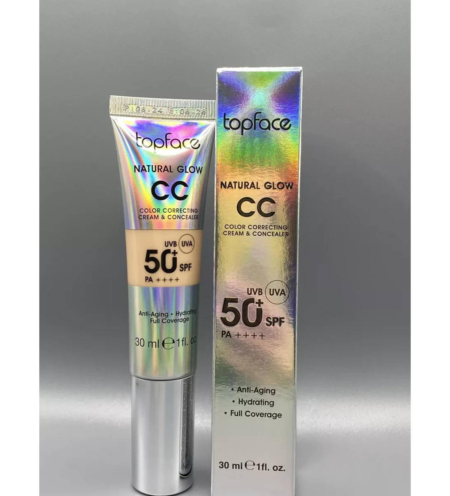 TopFace Tonal cream CC Natural Glow PT472 001 - Buy Online on GoSupps.com