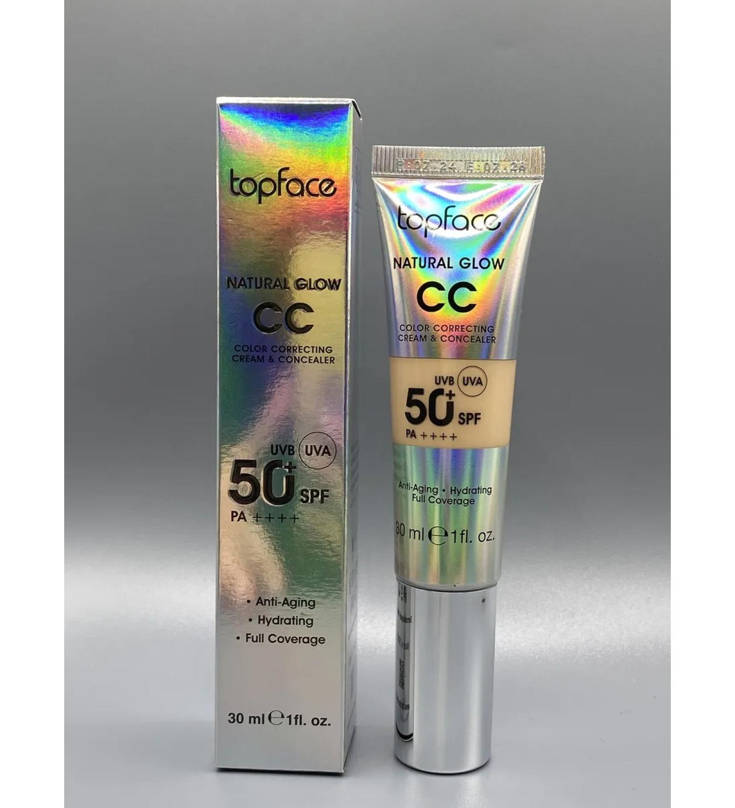 TopFace Tonal cream CC Natural Glow PT472 002 - Buy Online on GoSupps.com