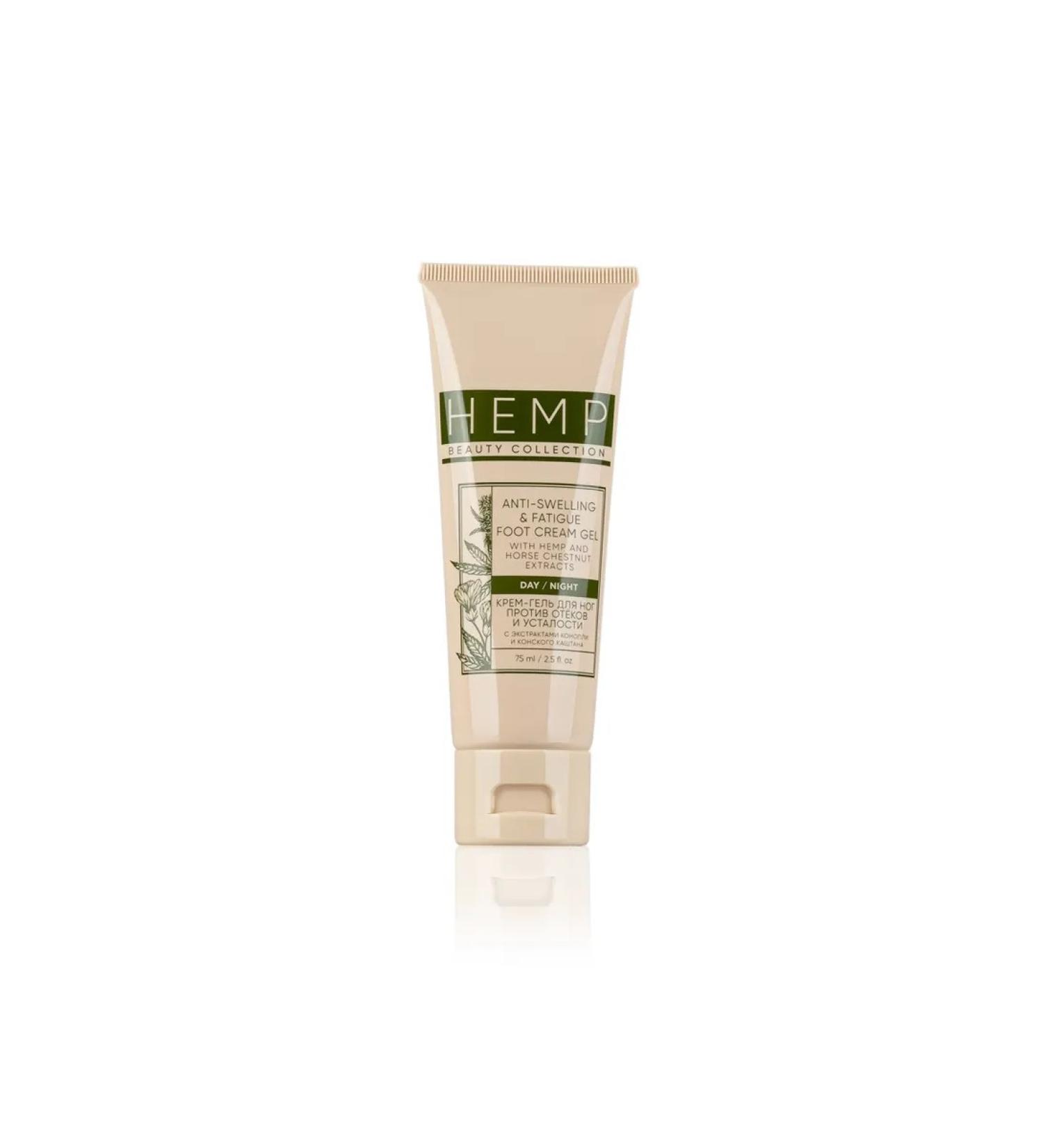 Cream-gel legs against edema and fatigue HEMP 75 ml