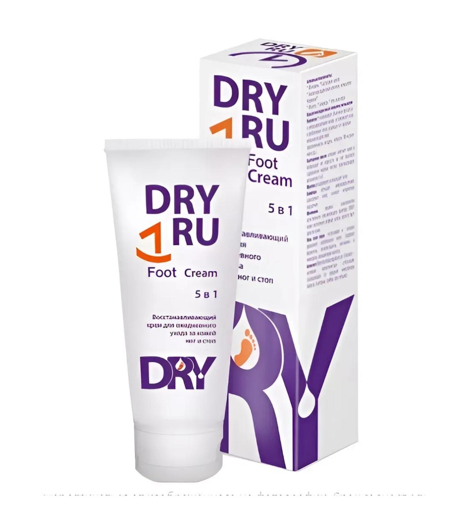 DRY RU Foot cream Foot Cream 5 in 1 75ml -1UP