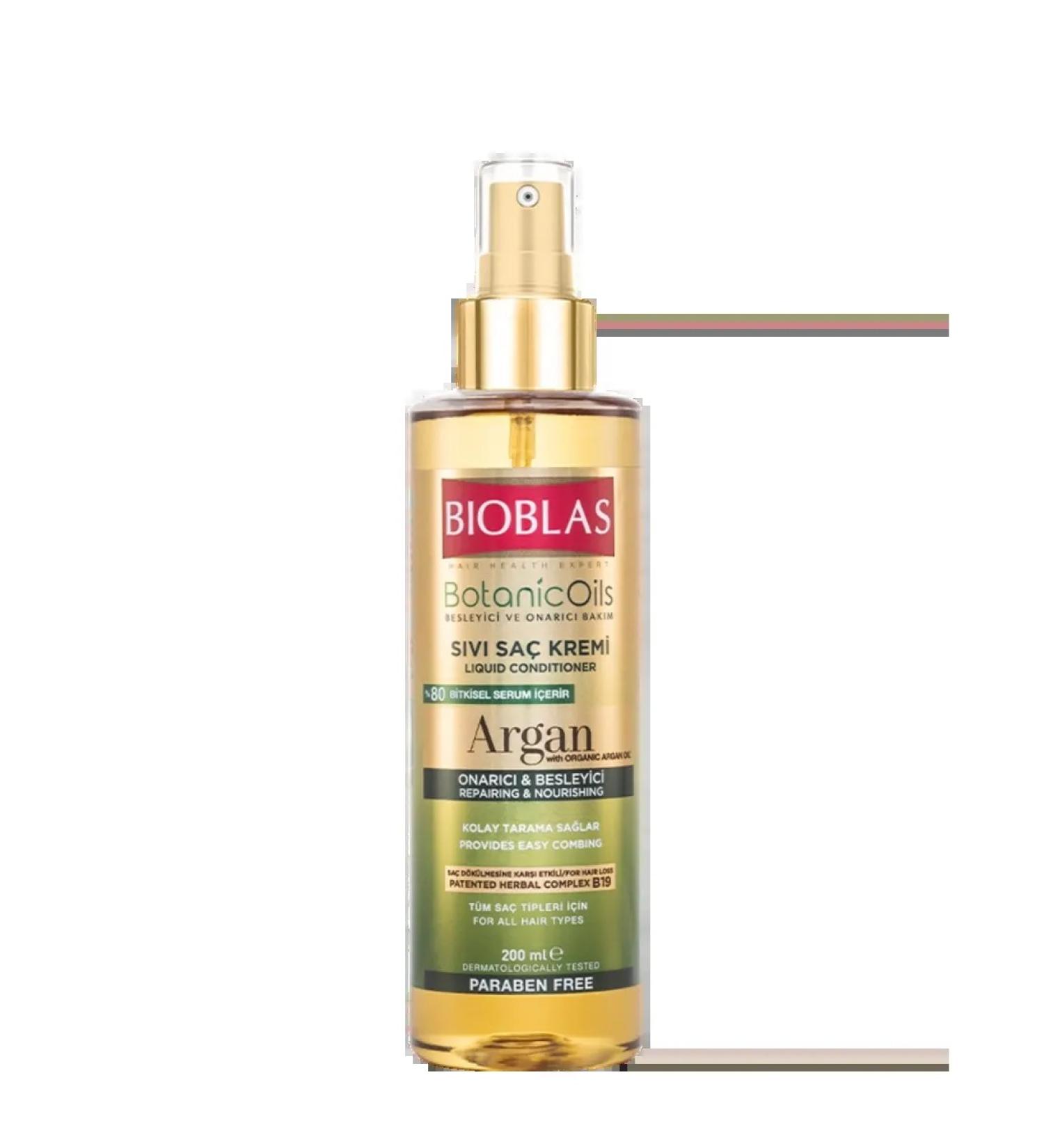 BIOBLAS Liquid hair conditioner with argan oil 200 ml