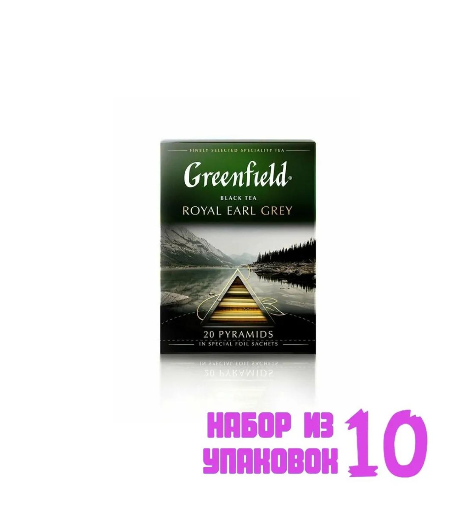 Greenfield Tea in the Royal Earl Grey 20 Pyr. (10 pcs) 6009006