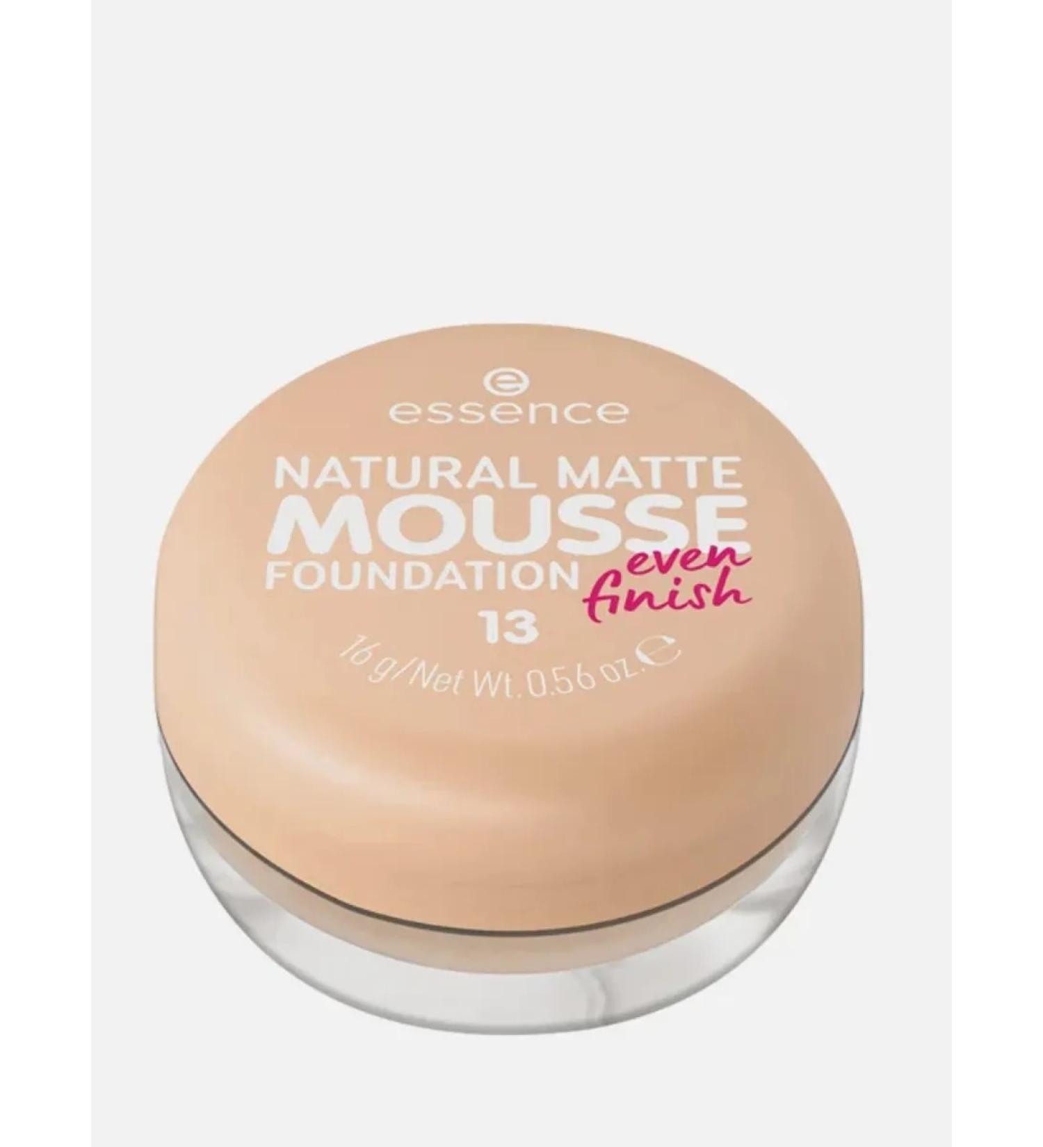 Essence Tonal base of mousse Natural Matte Mousse 13