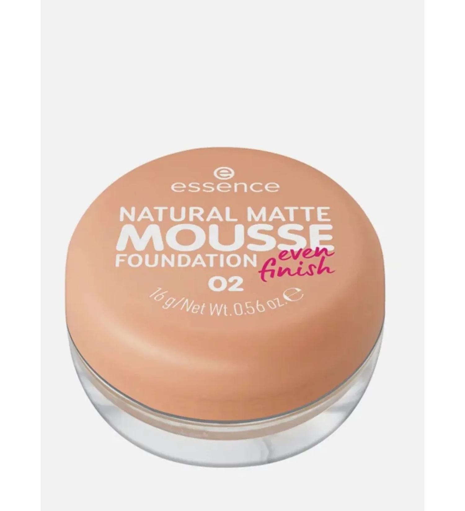 Essence Tonal base of mousse Natural Matte Mousse 02
