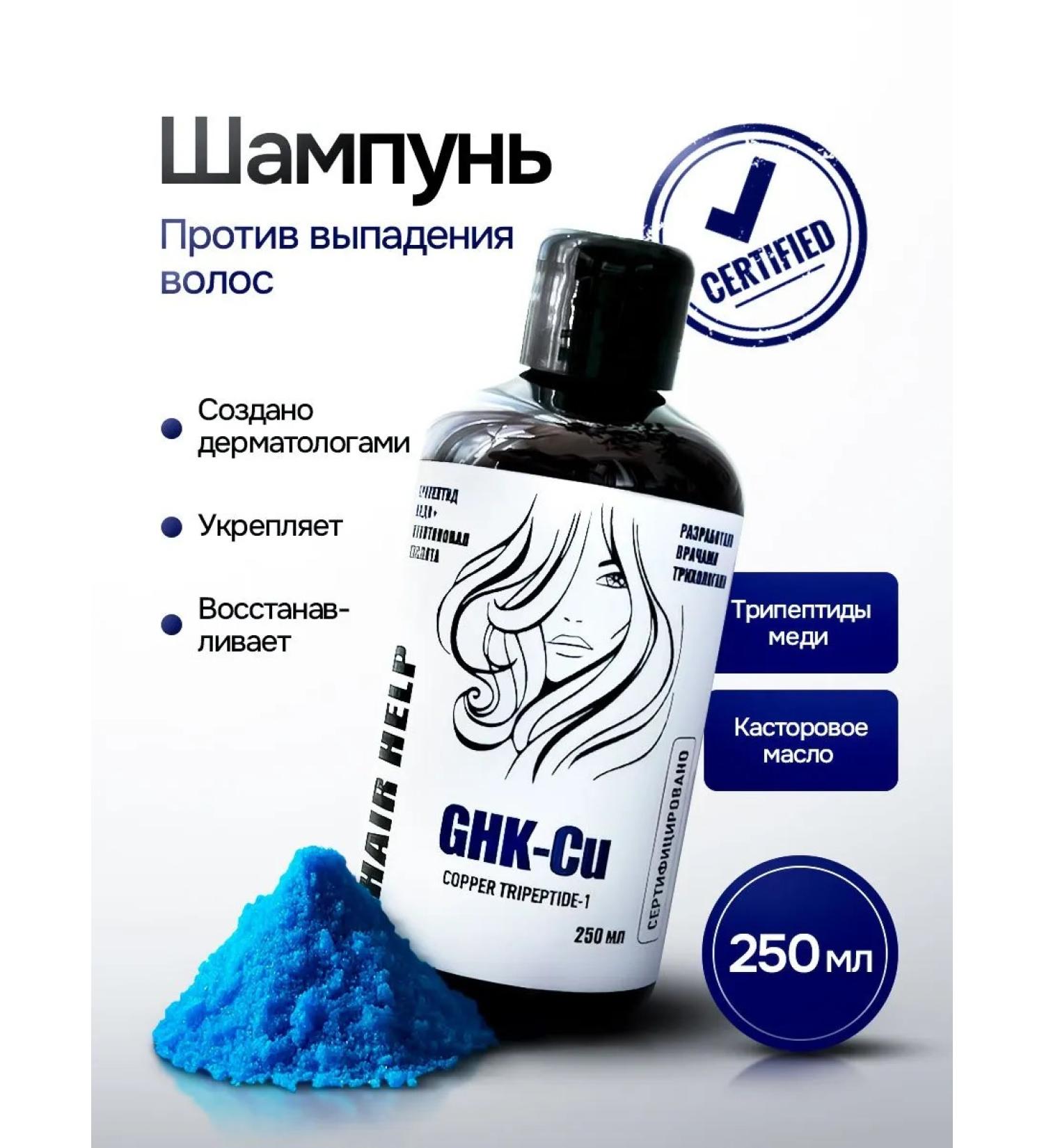 PHARMAHELP Hair shampoo from falling out with nicotinic acid - Buy Online on GoSupps.com