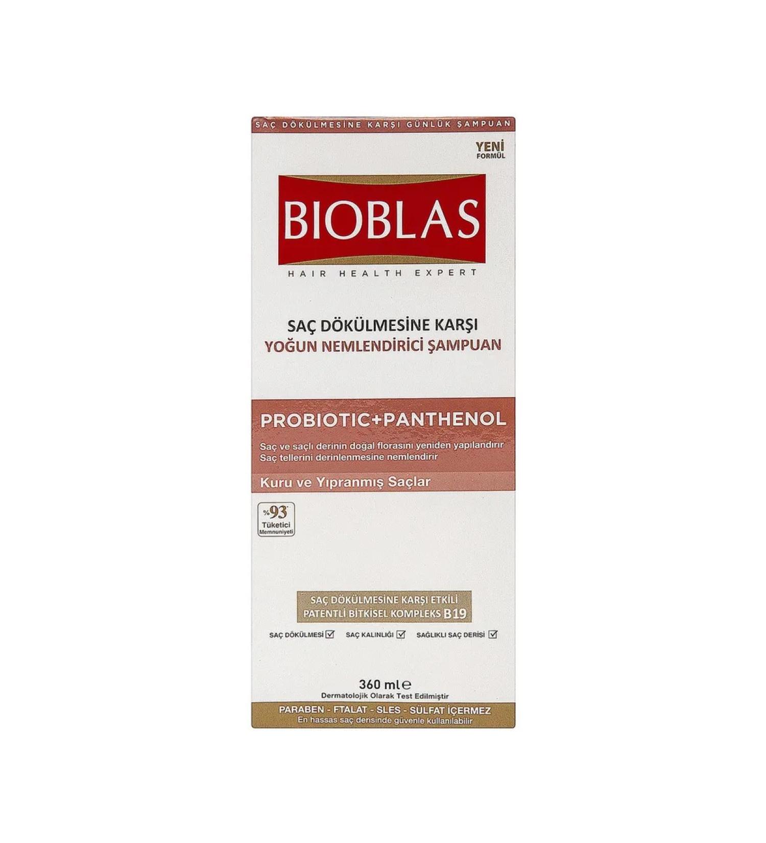 BIOBLAS Hair uvage shampoo against lunge 360 ml