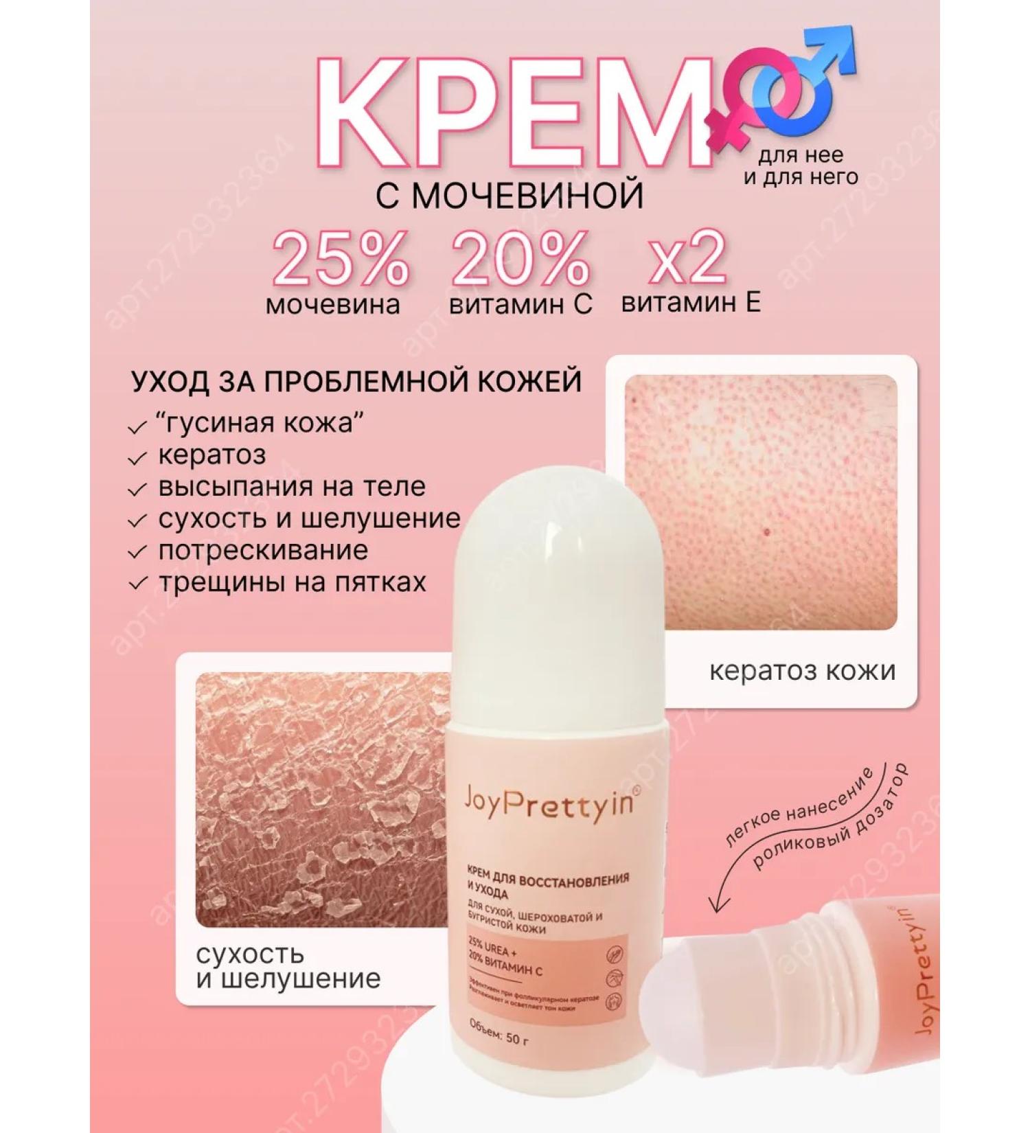 JoyPrettyin Body cream with urea 25% of the goose of dry skin of the legs - Buy Online on GoSupps.com