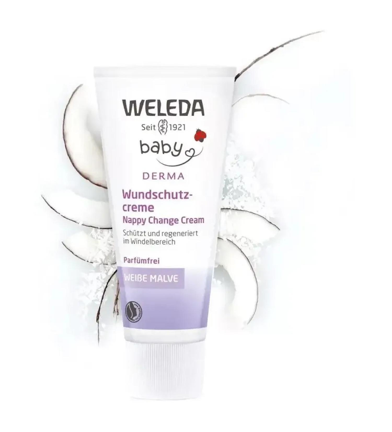 WELEDA Veled Cream D Hypers. skin in the area of swaddling with the Alde