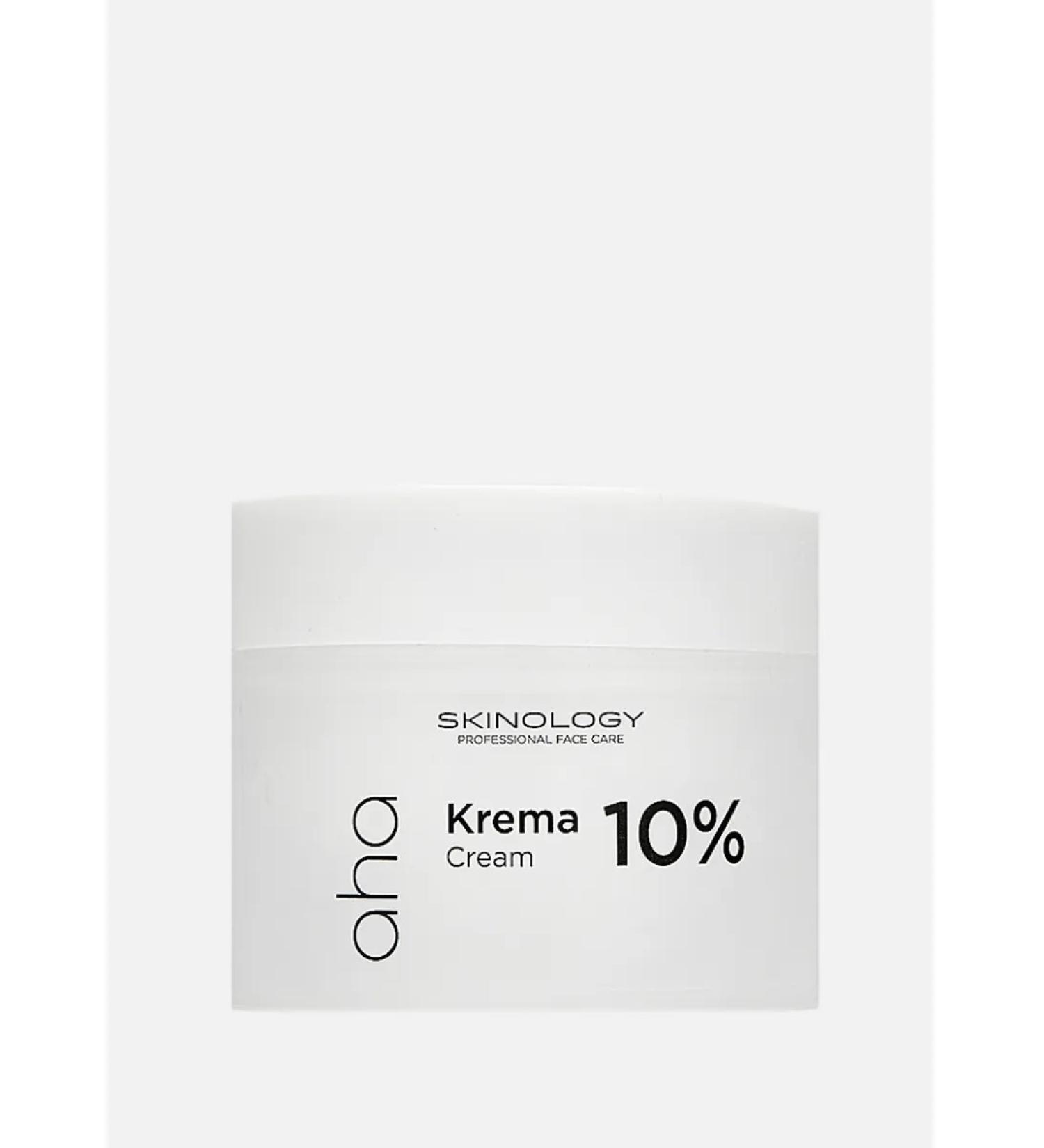 SKIN LOGY Cream of face AHA acids 10% 50ml - Buy Online on GoSupps.com
