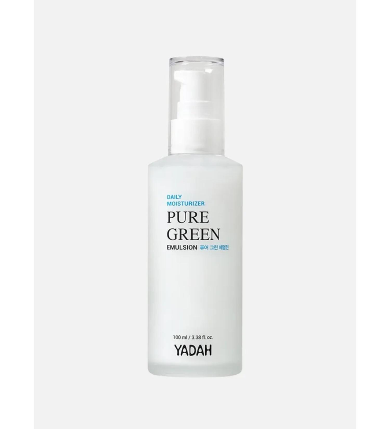 Yadah Moisturizing face emulsion Pure Green Emulsion 100 ml - Buy Online on GoSupps.com