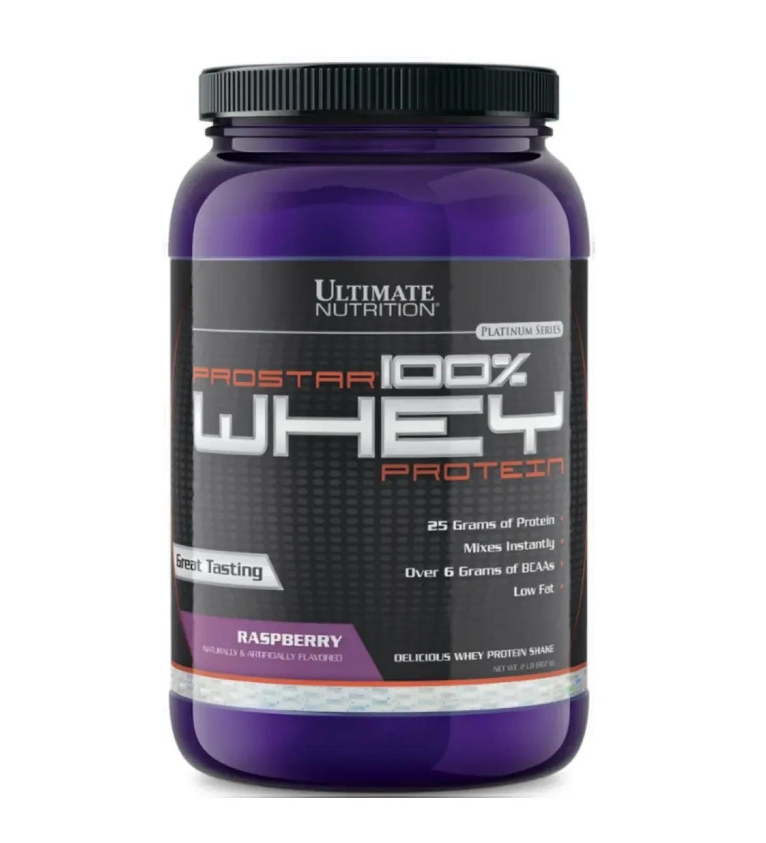 Ultimate Nutrition Protein Prostar Whey Protein 907 gr. Malina