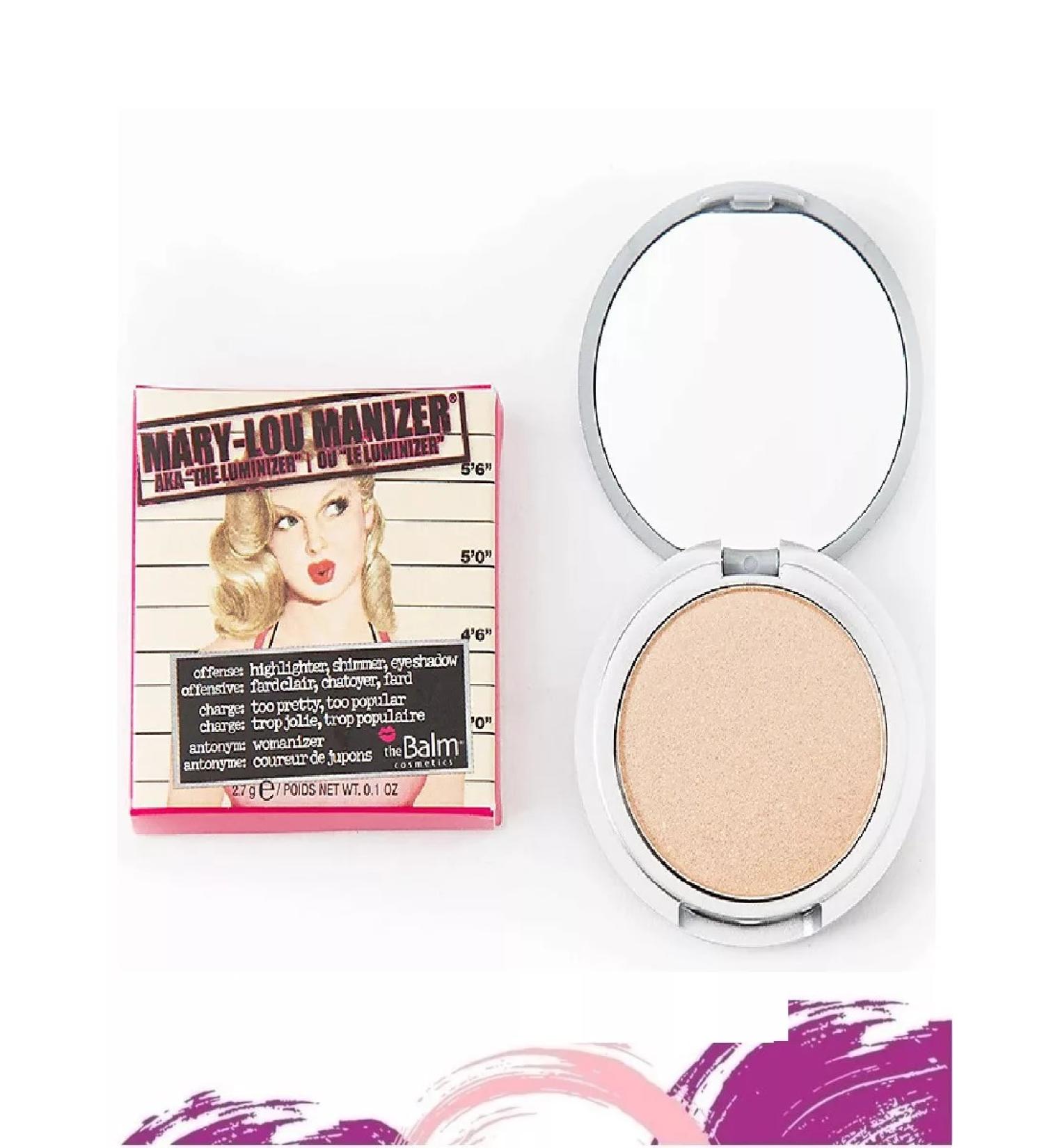 THEBALM Highlighter Mary Lou Manizer in road format - Buy Online on GoSupps.com