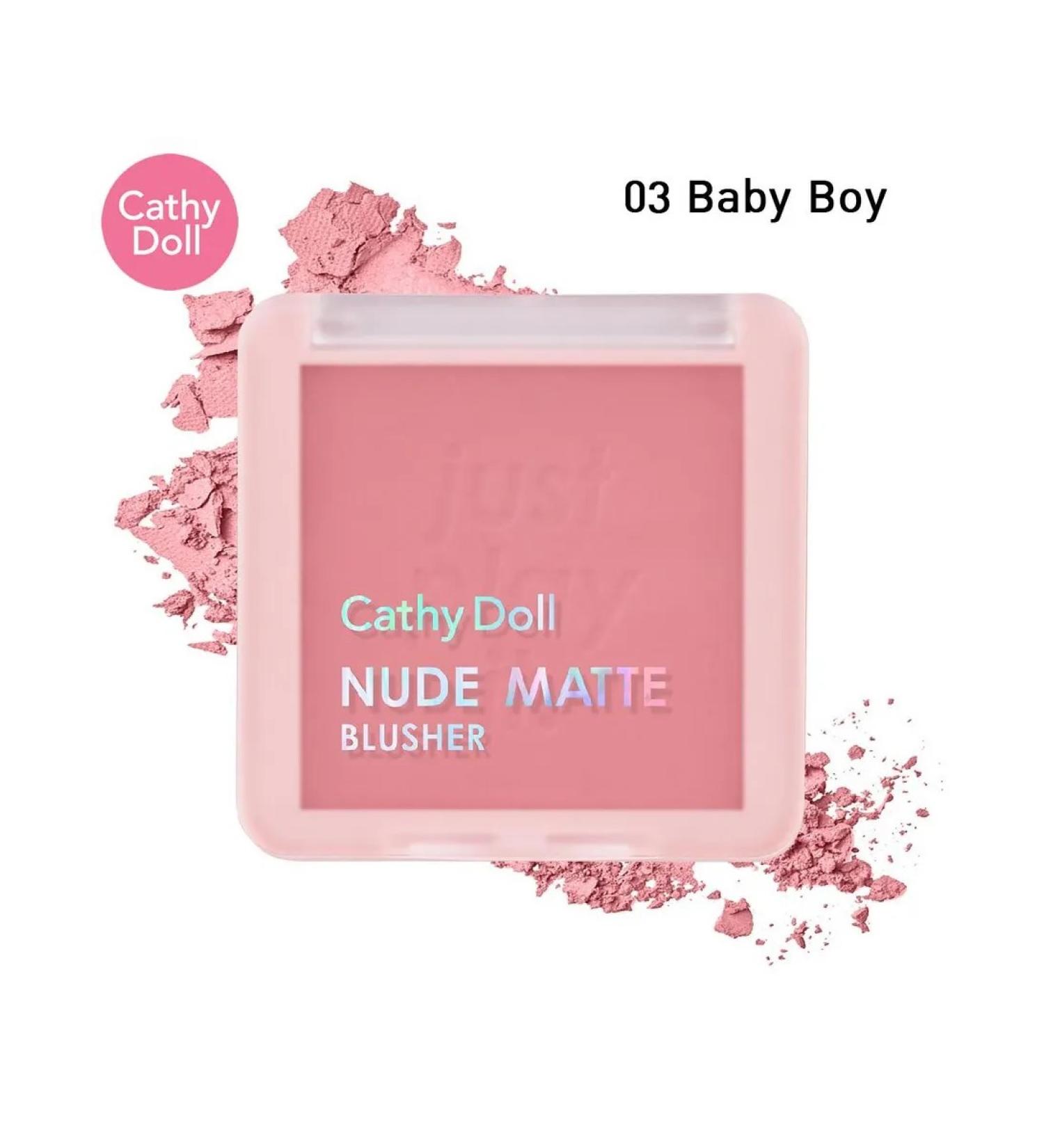 Cathy Doll Face blush #03 light pink Baby - Buy Online on GoSupps.com