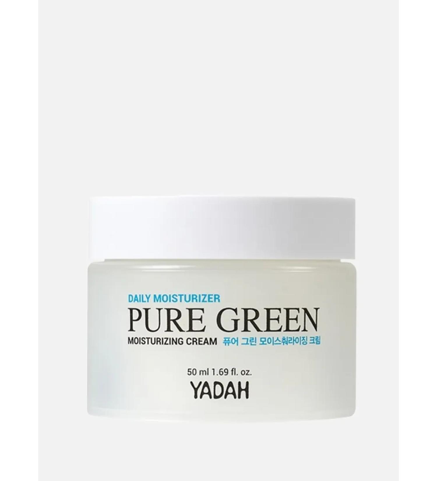 Yadah Moisturizing face cream Pure Green Cream 50 ml - Buy Online on GoSupps.com