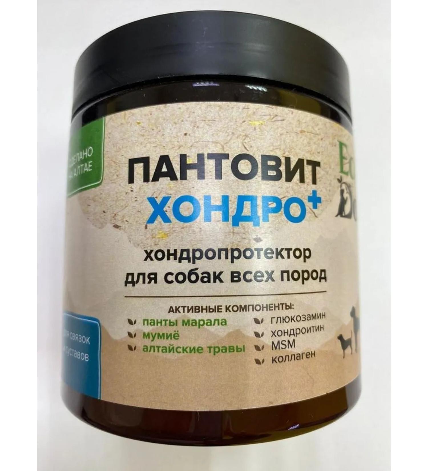 Hidalgo Pantovit chondro + ecodog chondroprotector 300 g - Buy Online on GoSupps.com