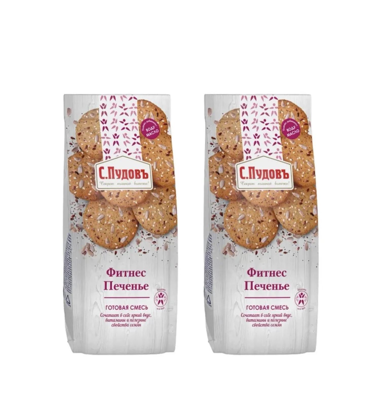 S Pudov A mixture for baking S. Pudov "Fitness cookies" 350 g