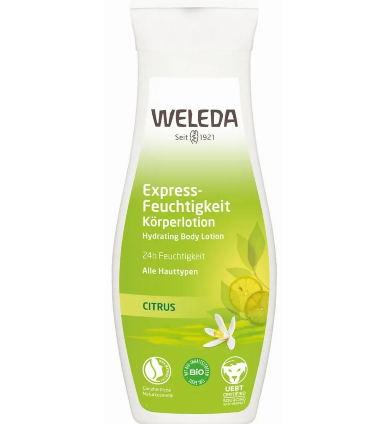 WELEDA Veled Citrus Milk for Body Refreshing 200ml