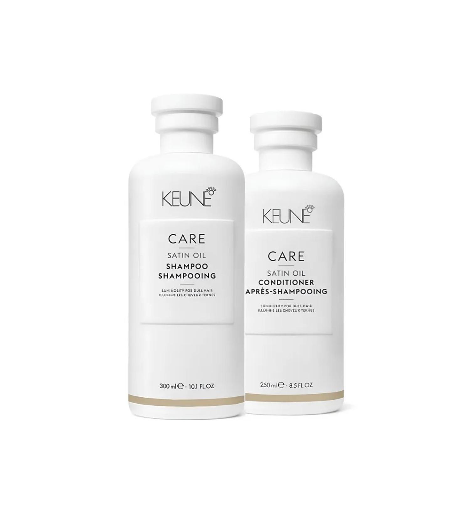KEUNE Silk Hair Care Satin Oil 300 and 250 ml - Buy Online on GoSupps.com