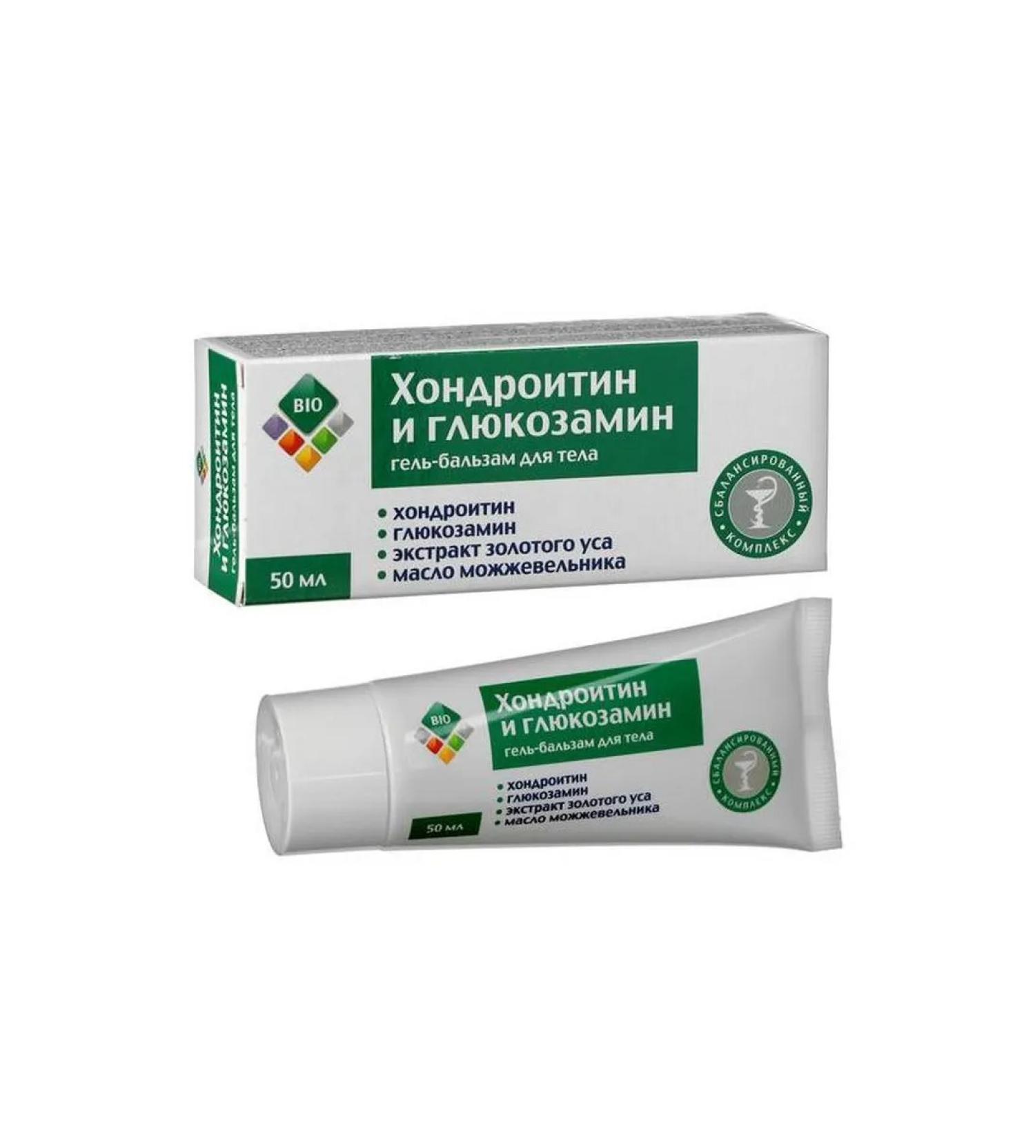 BIO Body gel balsam chondroitin and glucosamine 50 ml - Buy Online on GoSupps.com