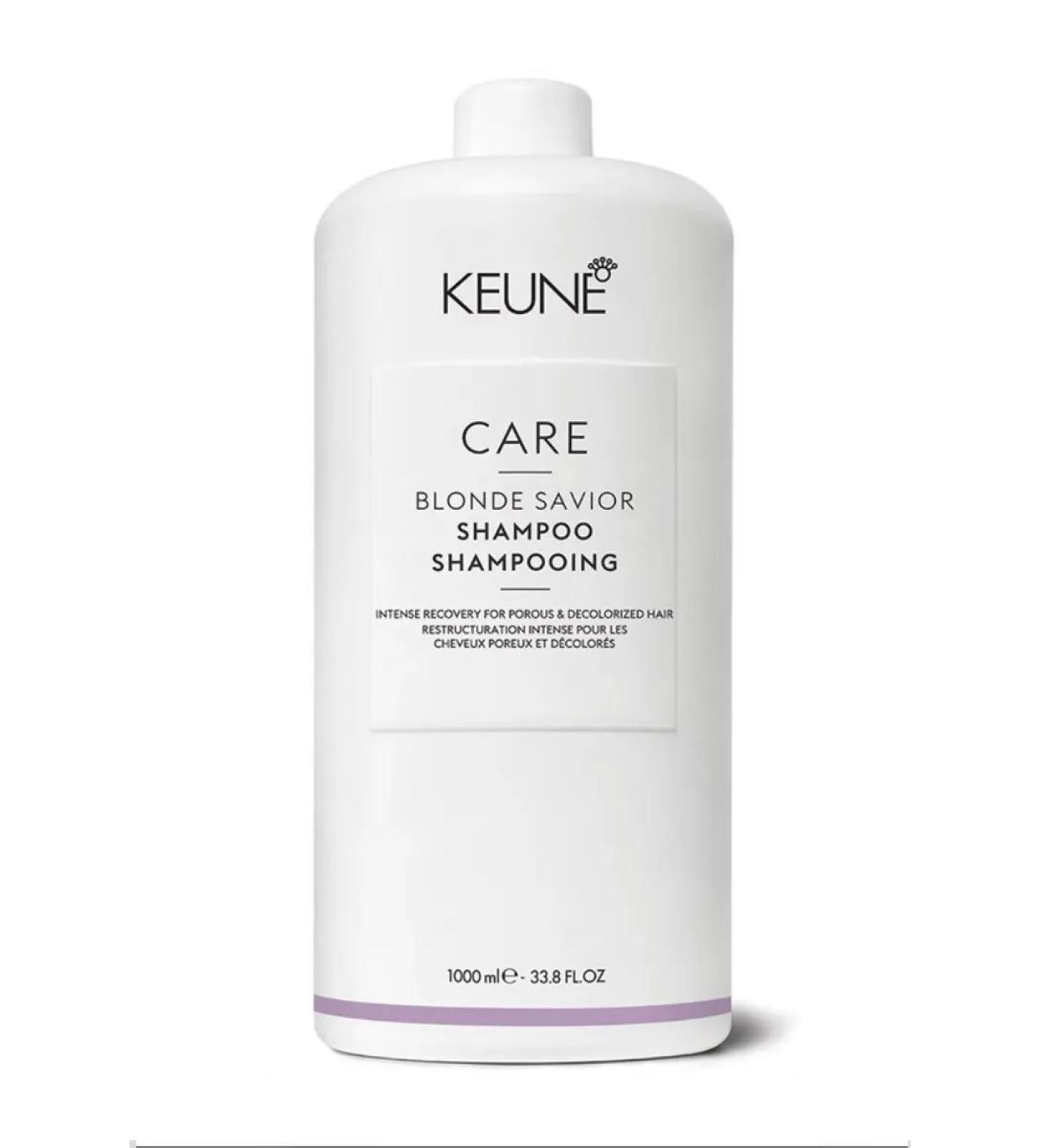 KEUNE Shampoo perfect blond Care Blonde Savior Shampoo 1000 ml - Buy Online on GoSupps.com