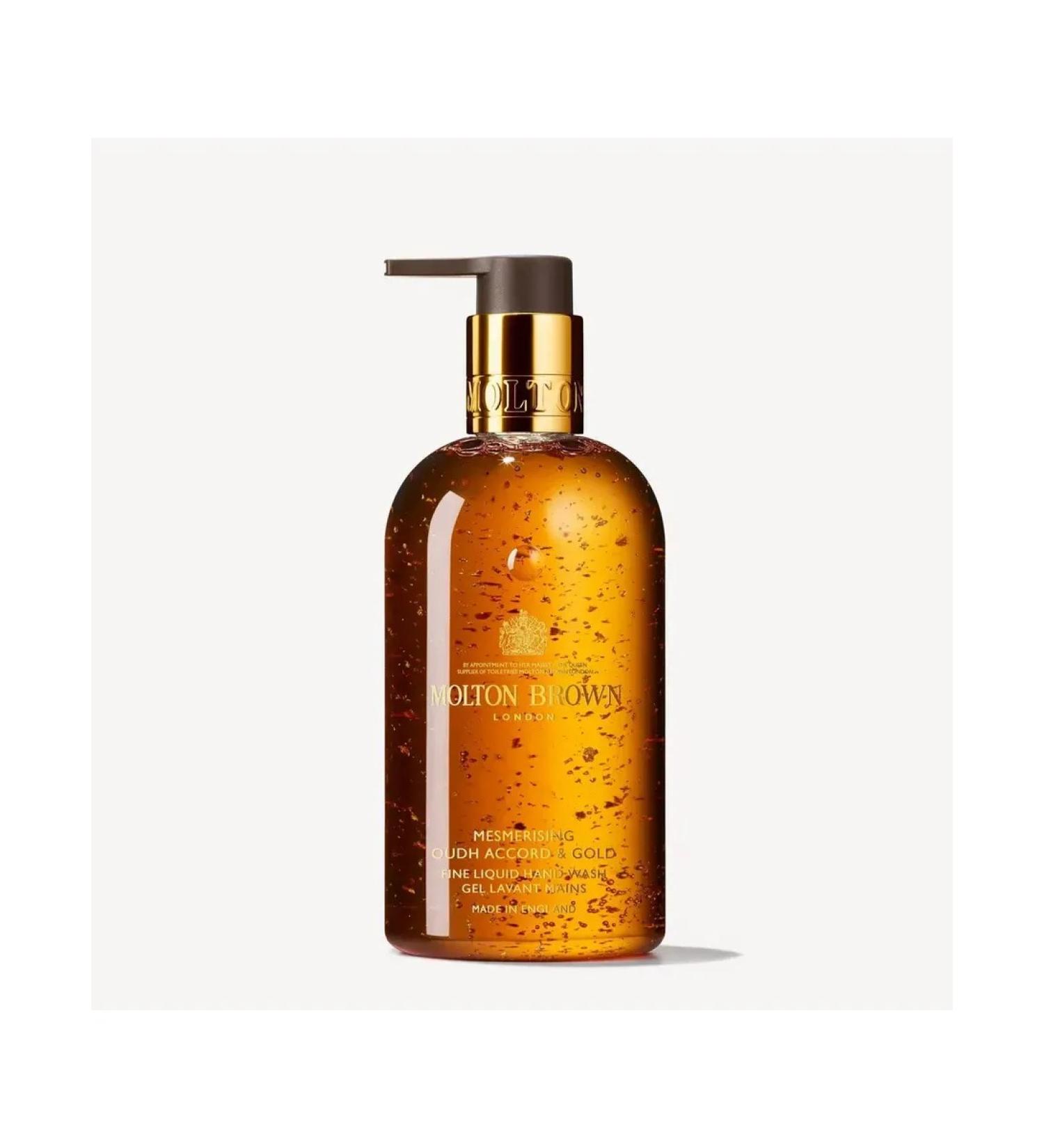 MOLTON BROWN Liquid soap Mesmerising Oudh Accord & Gold - Buy Online on GoSupps.com