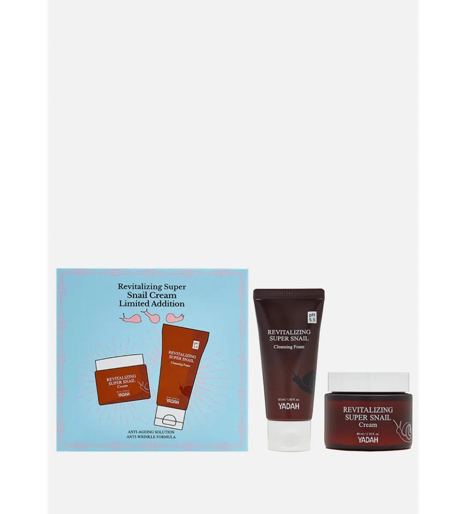 Yadah Set "Revitalizing Super Snail Cream" - Buy Online on GoSupps.com