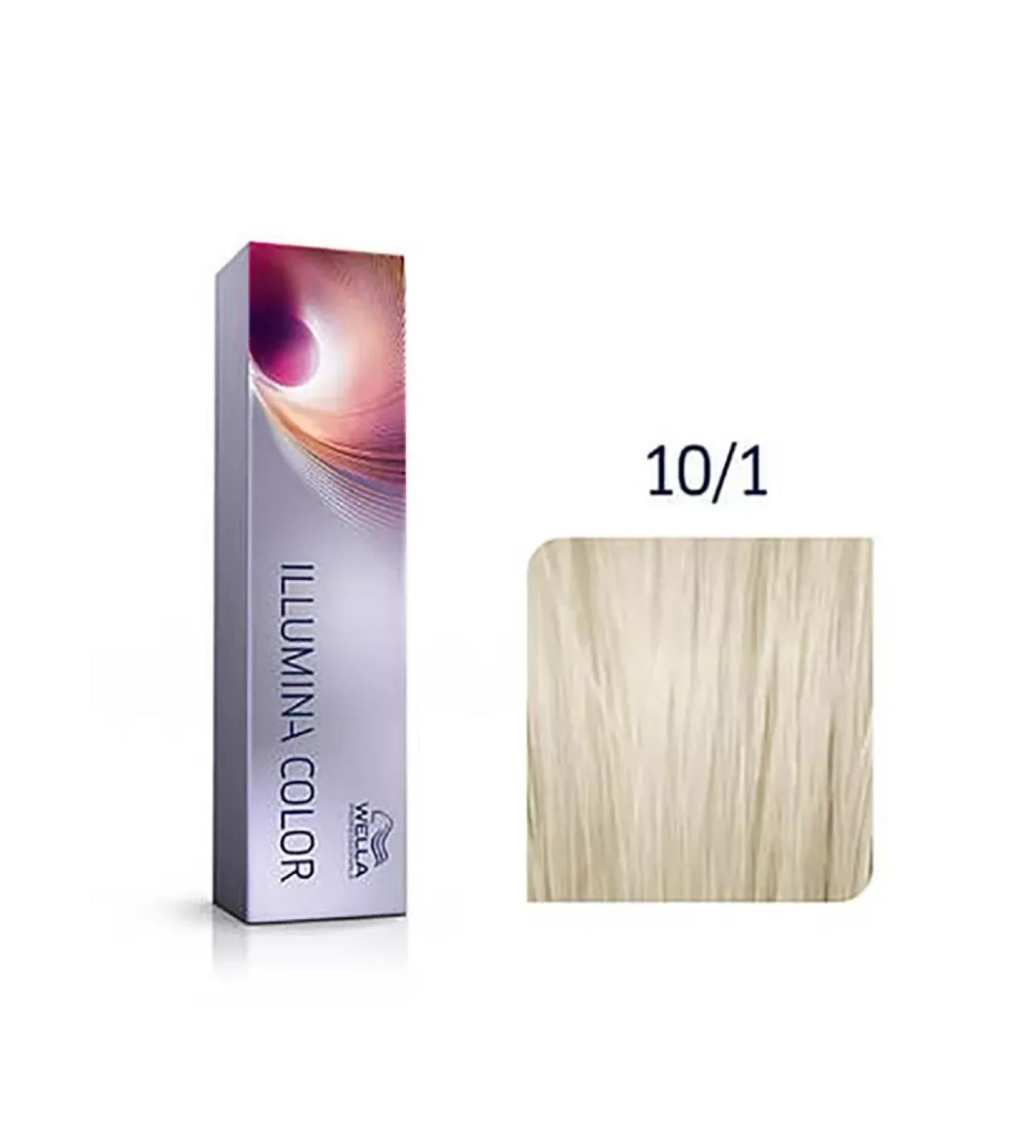 WELLA PROFESSIONALS Persistent hair cream Illumina hair tone color 10 1 - Buy Online on GoSupps.com
