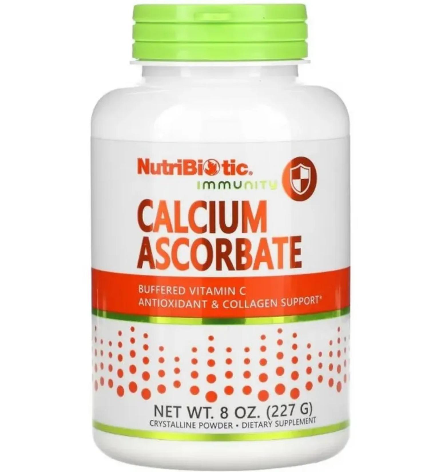 NutriBiotic Calcium ascorbate vitamin C 227 g