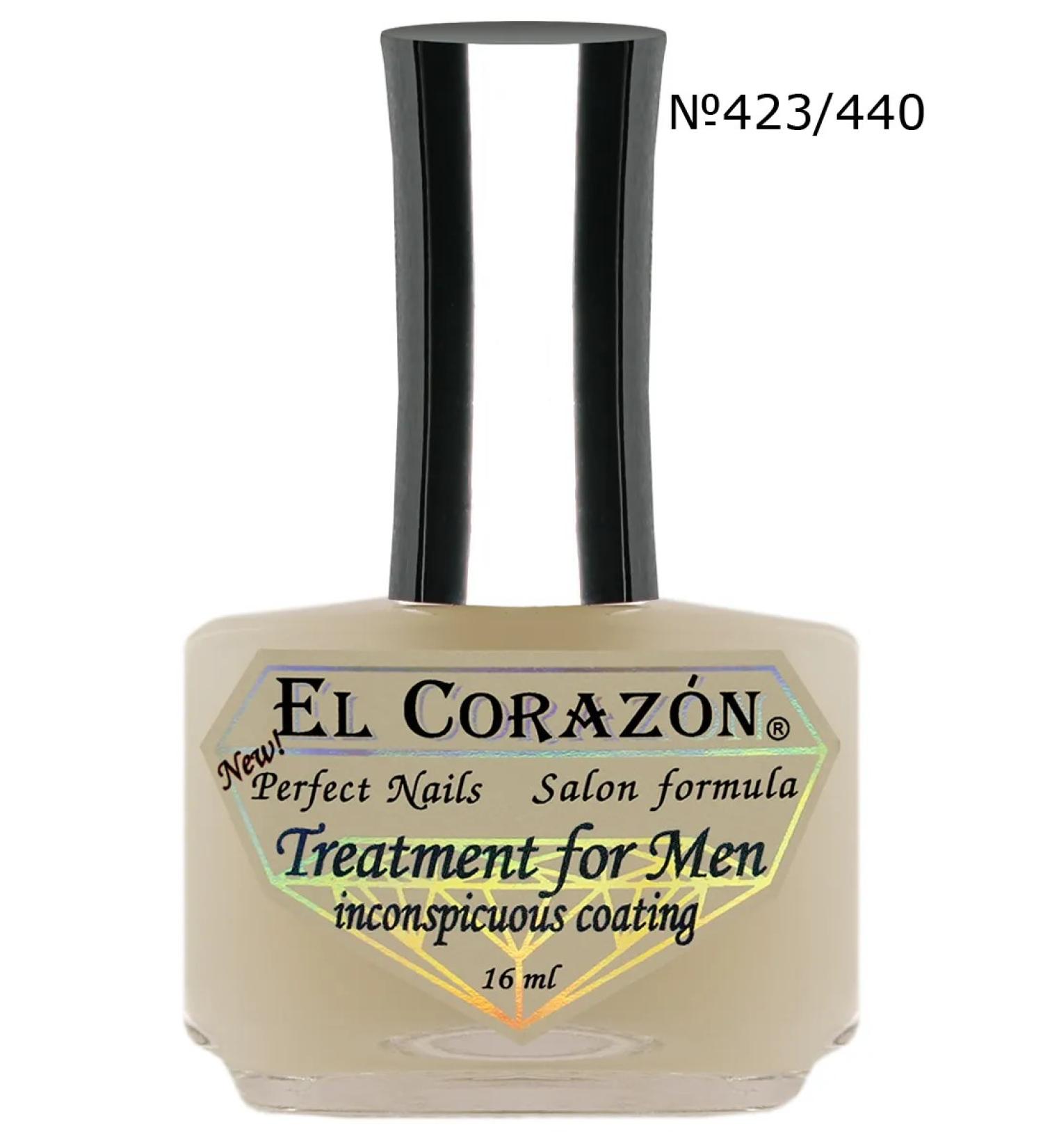 El Corazon No. 440 Treatment for Men Inconspicour Coating