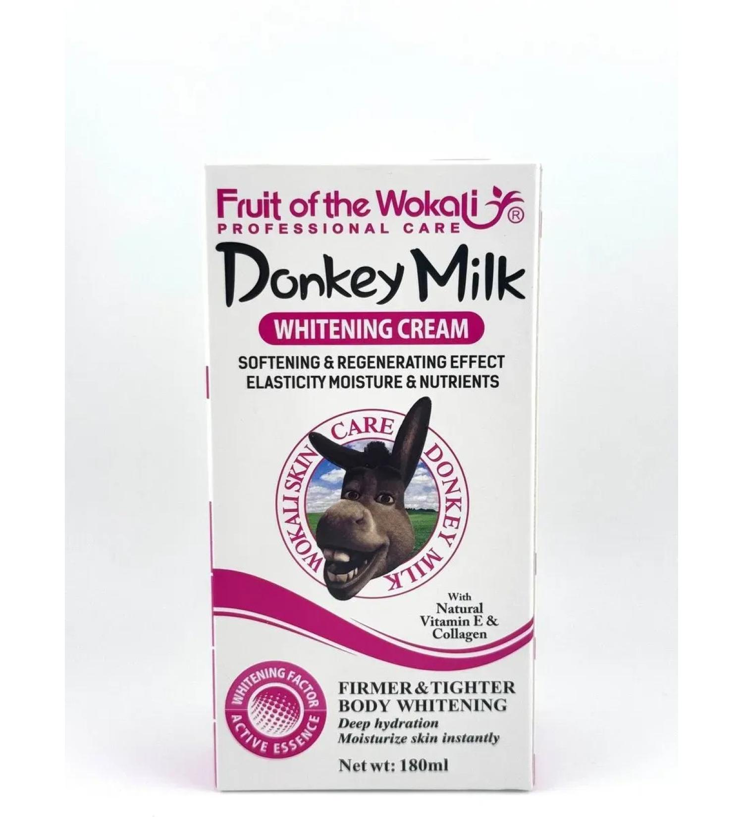 Dubai Body cream whitening Donkey Milk Conducting cosmetics - Buy Online on GoSupps.com