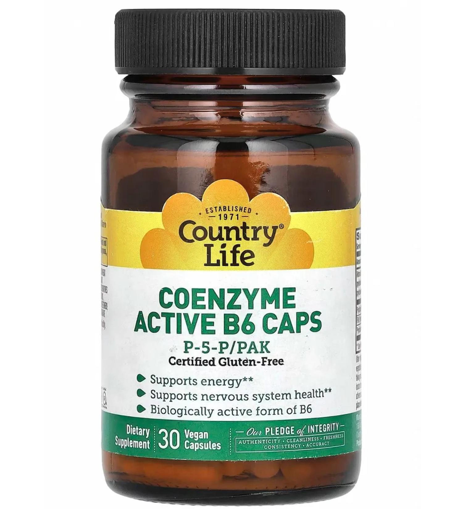 Lake Avenue Nutrition Coferment active vitamin B6 in capsules P-5-P Pak - Buy Online on GoSupps.com