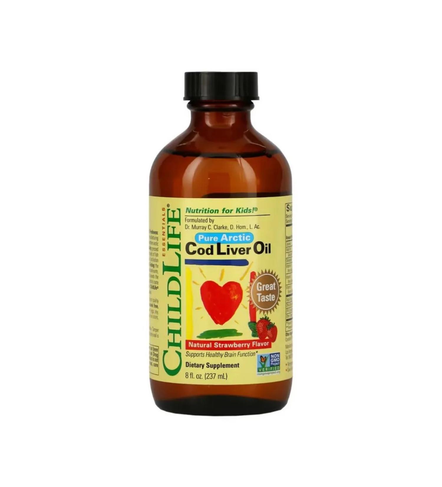 ChildLife Cod Liver Oil Fishery Fool for Children 237 ml