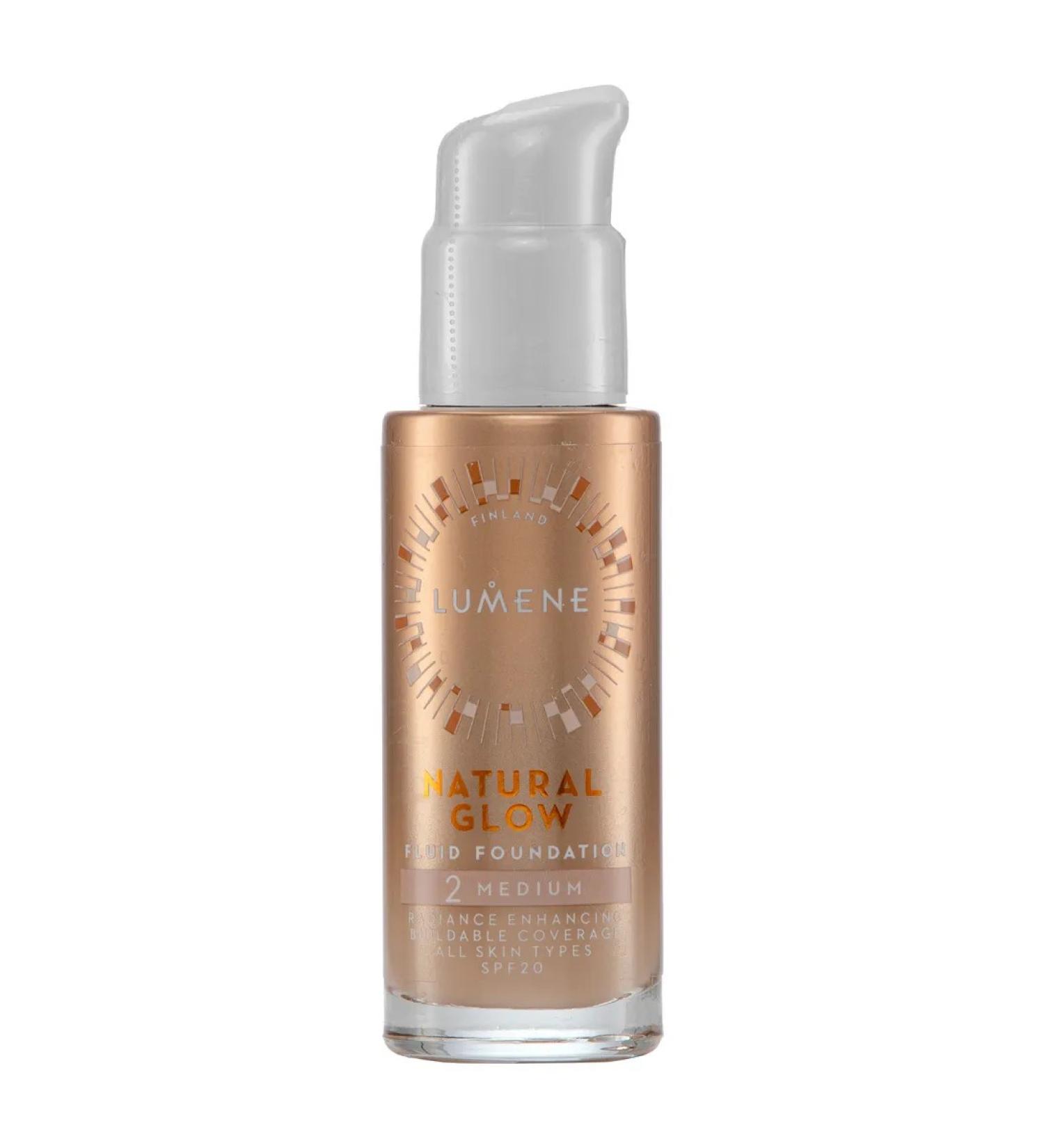 Lumene Tonal fluid creamlide Natural Glow SPF 20+ - Buy Online on GoSupps.com