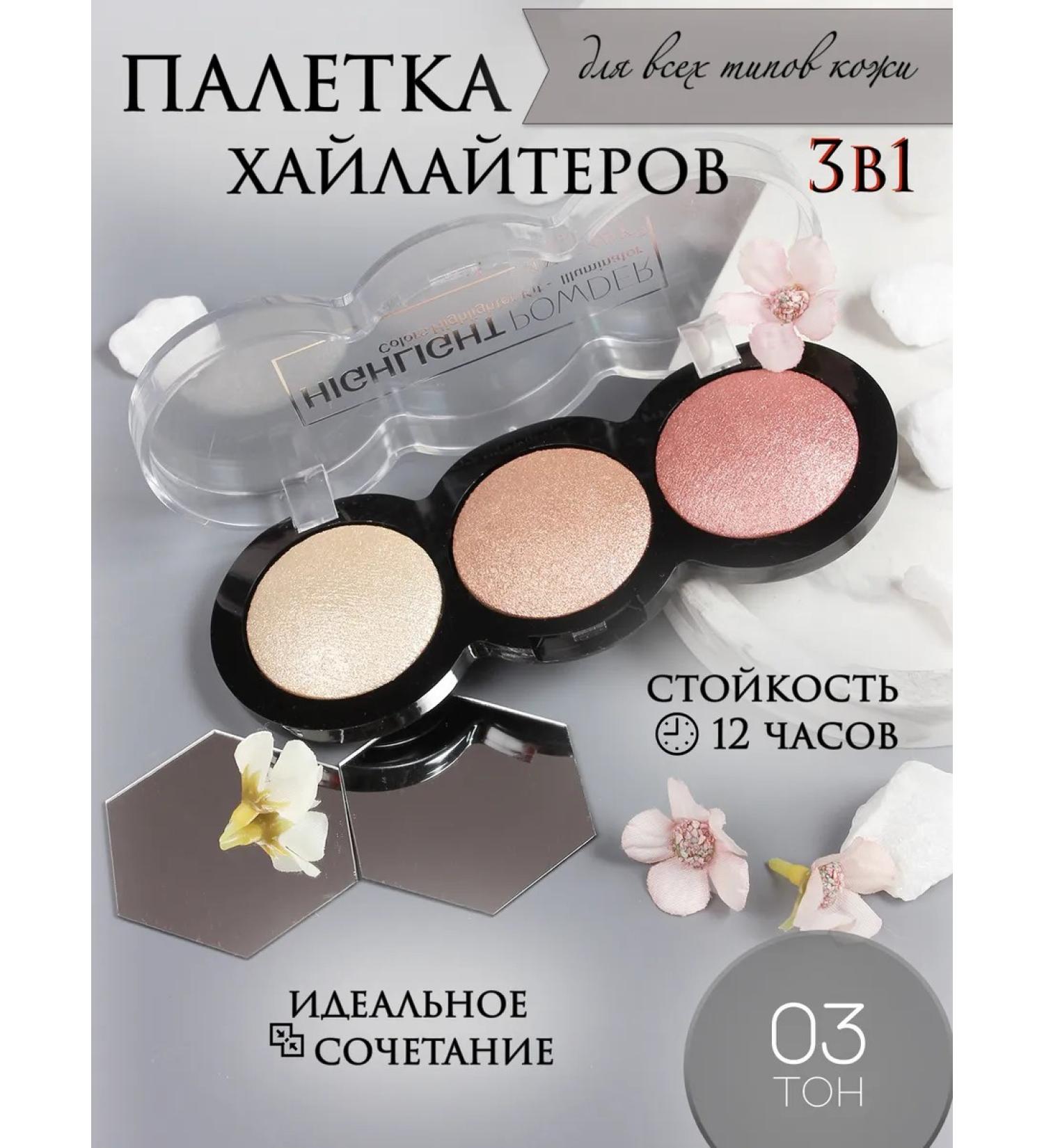 D&ADiamond Facial Highlaiters Palette Shiny Shadows - Buy Online on GoSupps.com