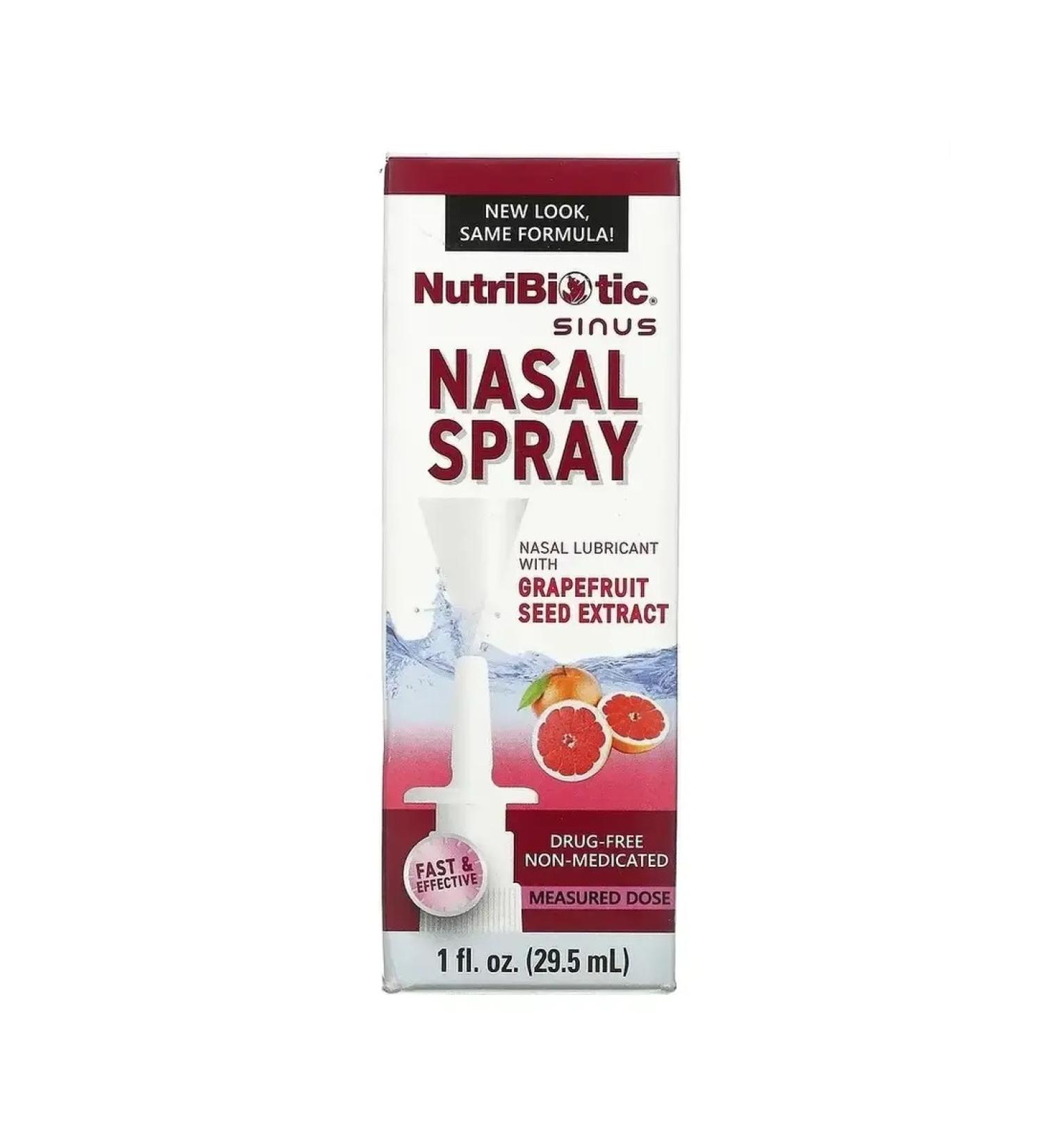 NutriBiotic Nazal spray 29.5 ml (1 liquid. Ration) - Buy Online on GoSupps.com