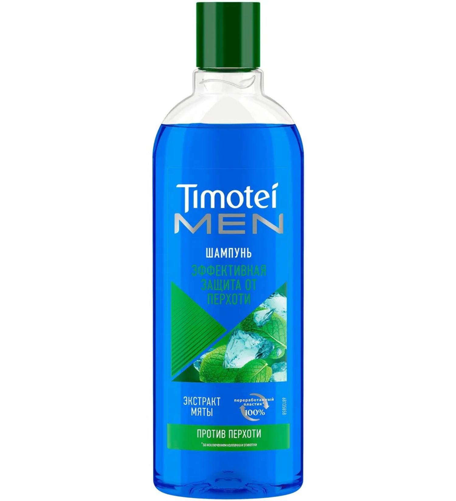 TIMOTEI Shampoo Effective Dandruff protection with mint 400 ml