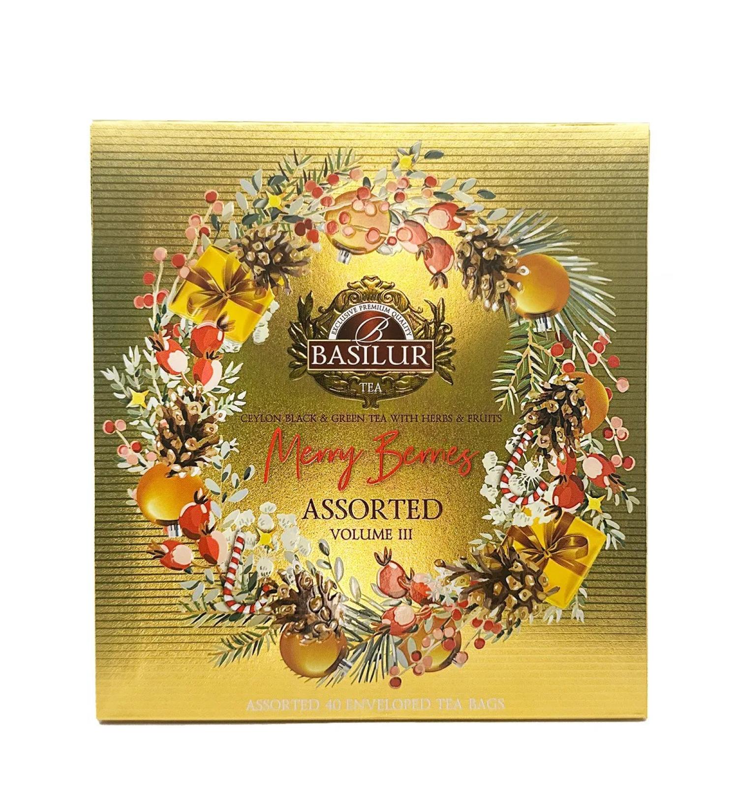 Basilur Tea in bags of Christmas berries Tom III - Buy Online on GoSupps.com